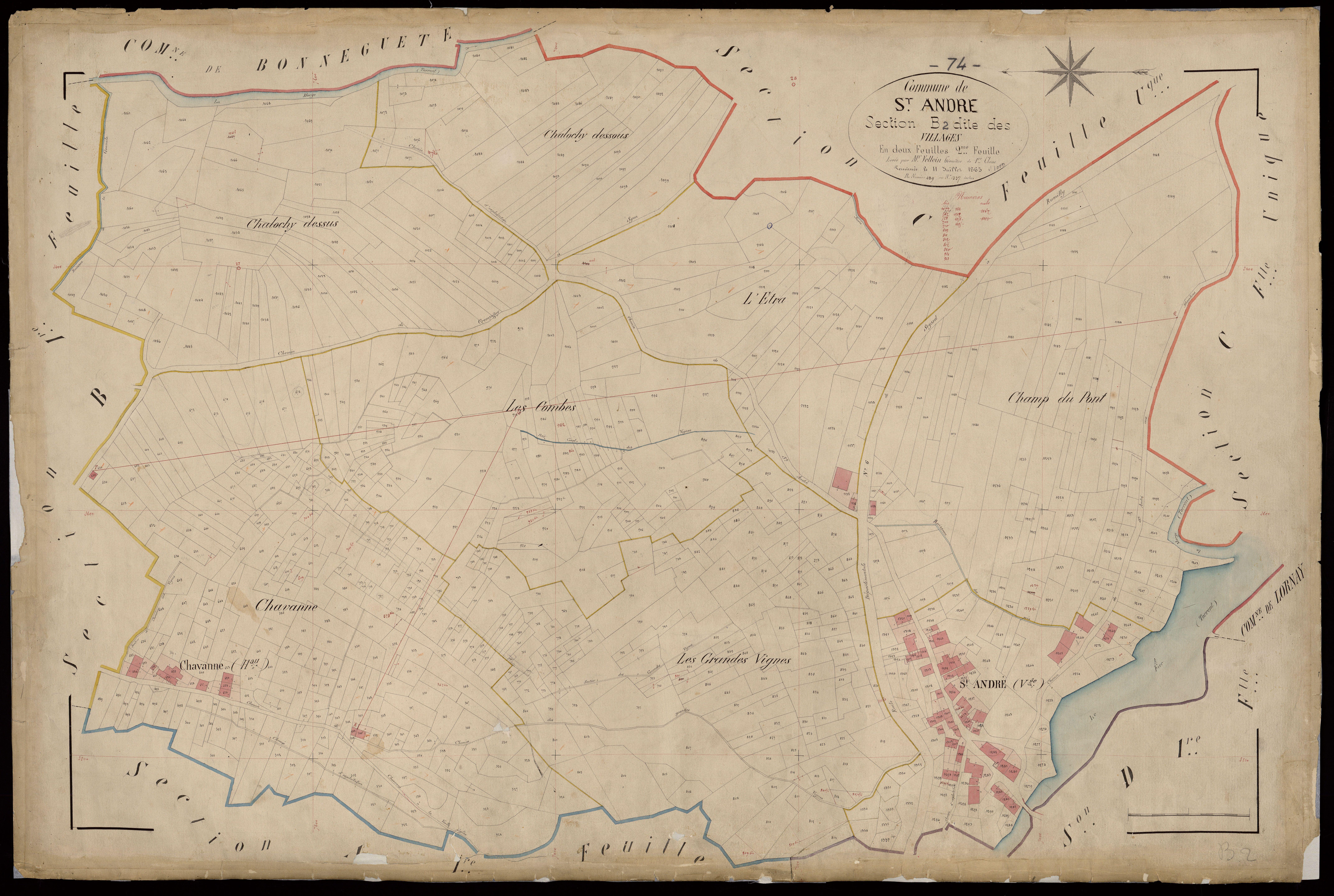 Section C : La Plaine - 1863