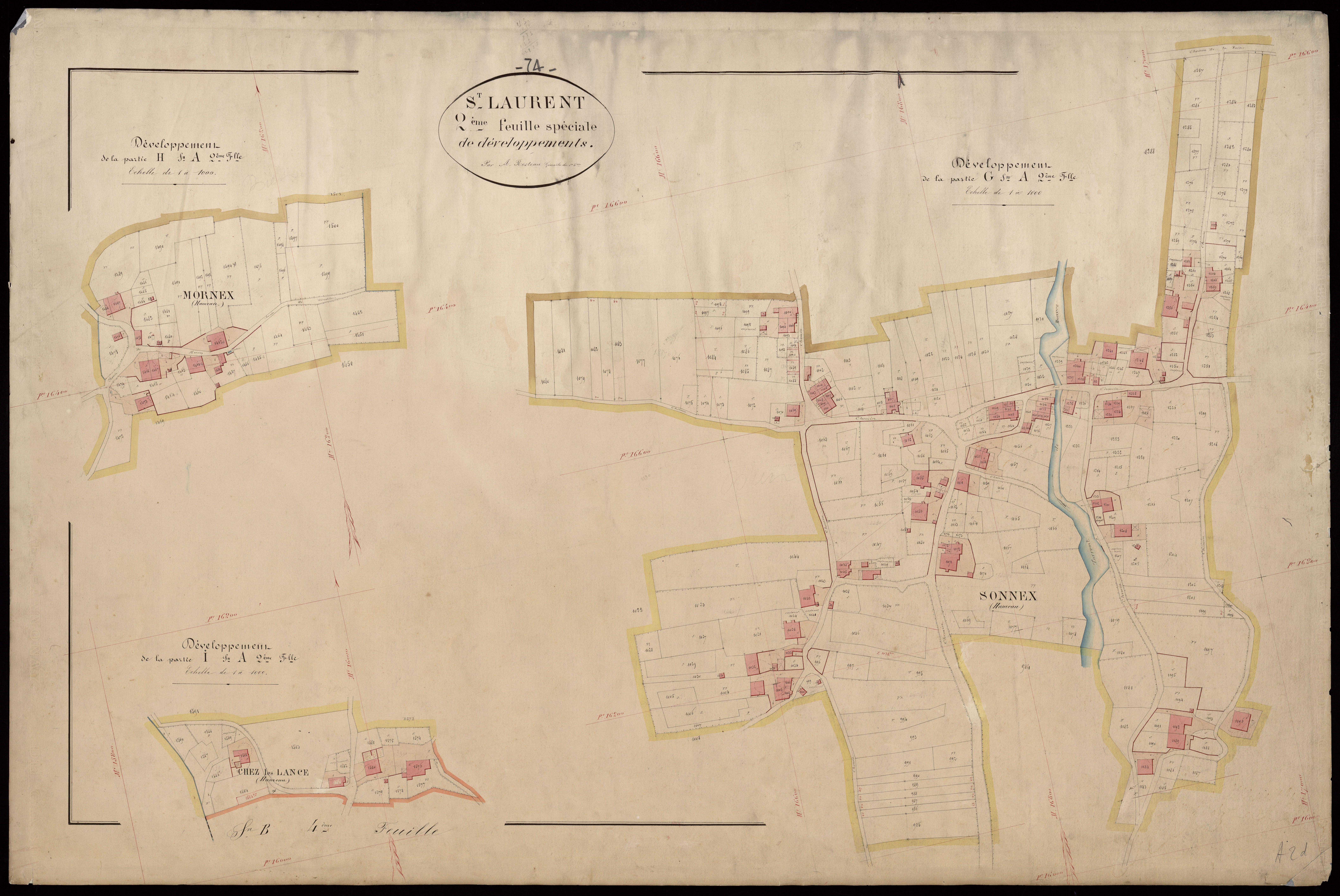 Section B : La Montagne - 1870
