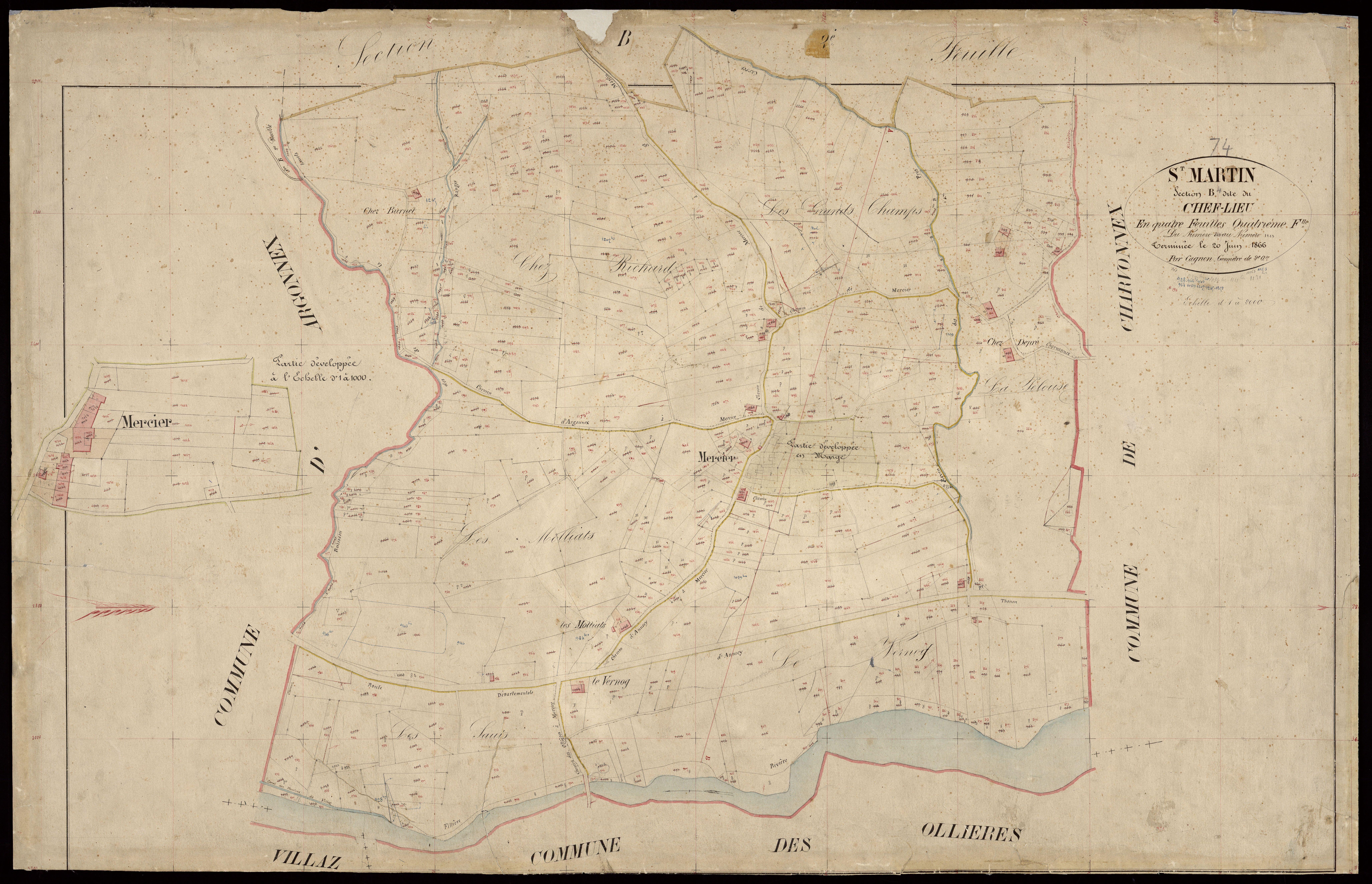 Section C : Gorgy - 1866