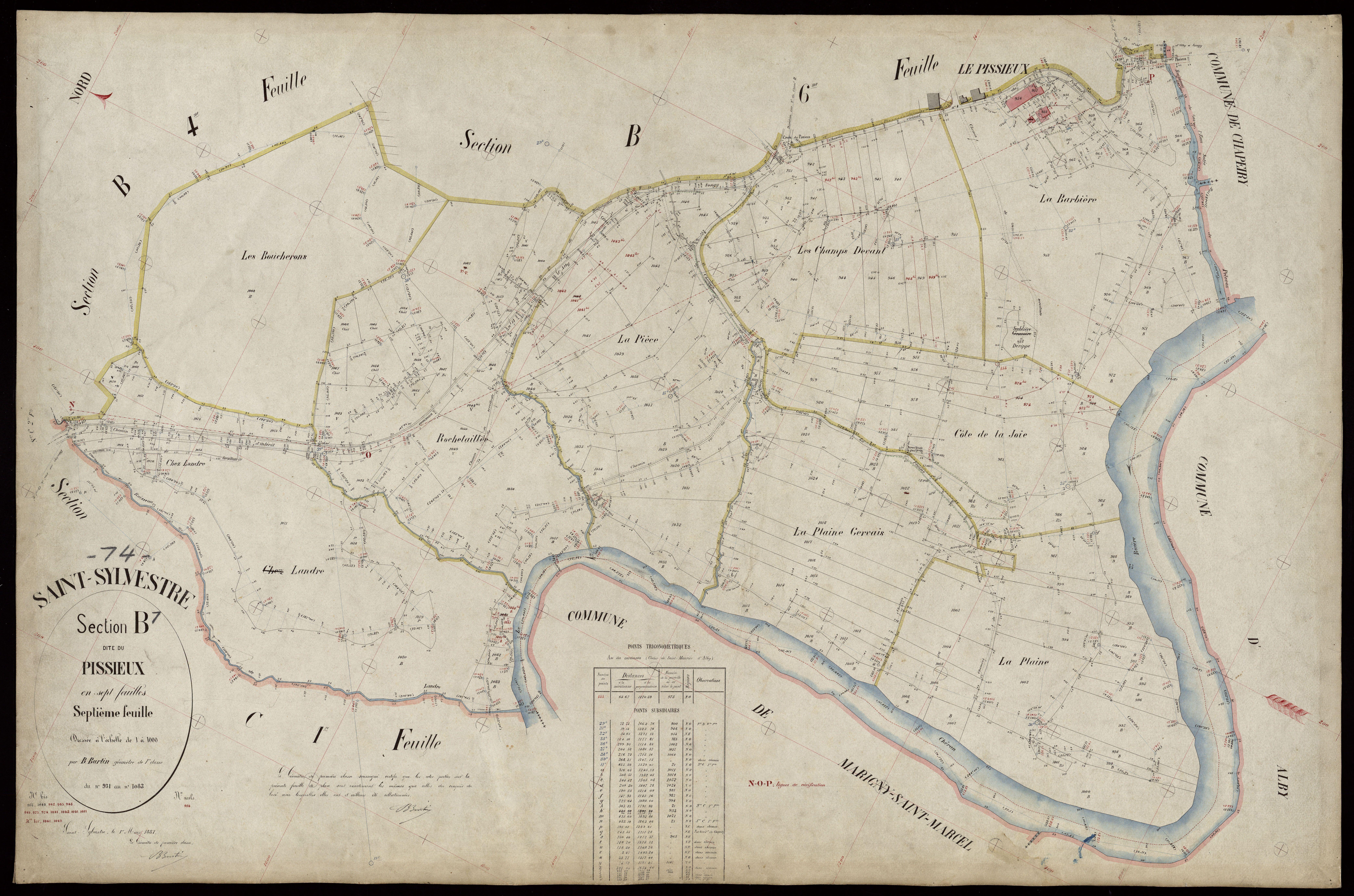 Section C : Marcellette - 1887