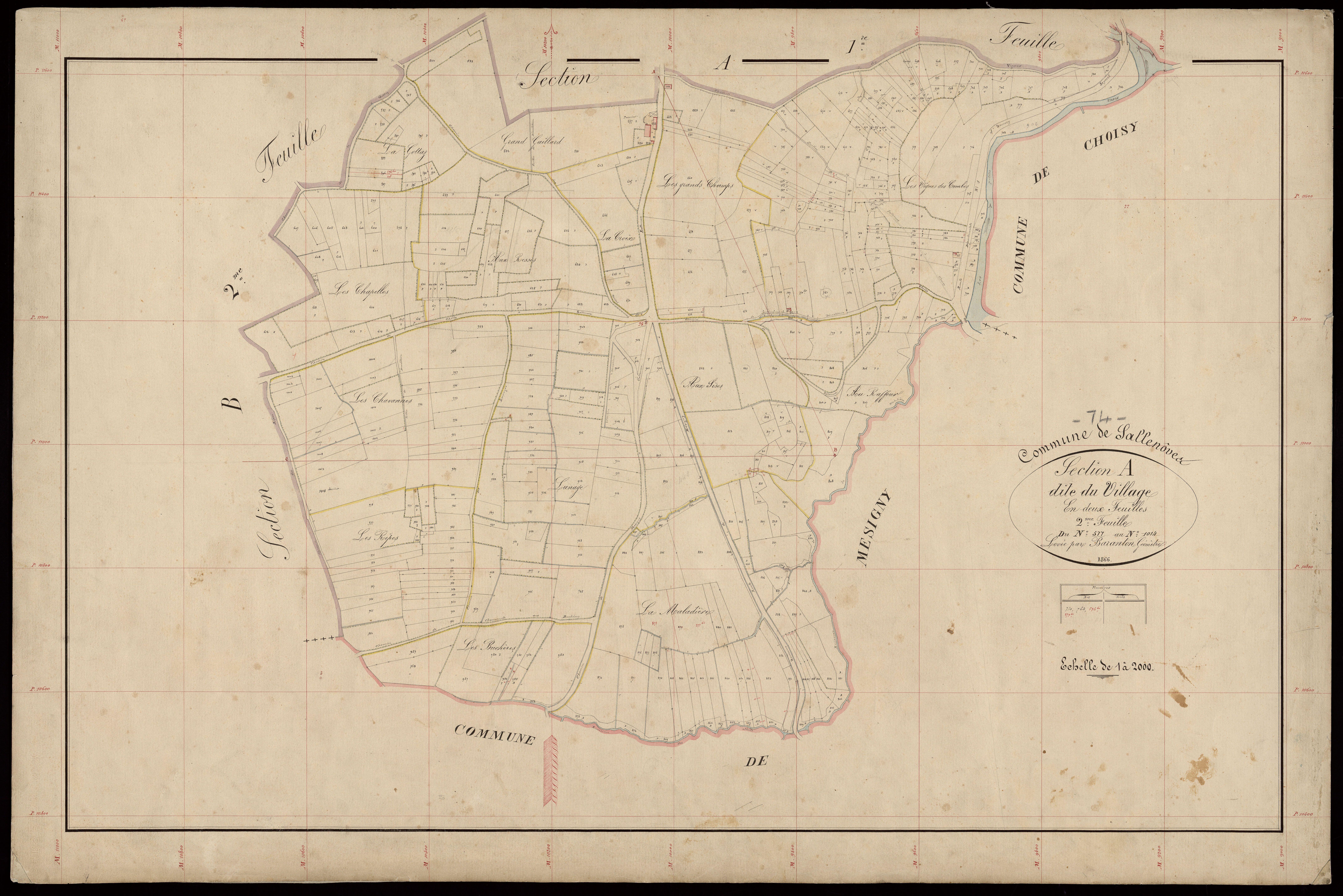 Section B : Les Chenets - 1905