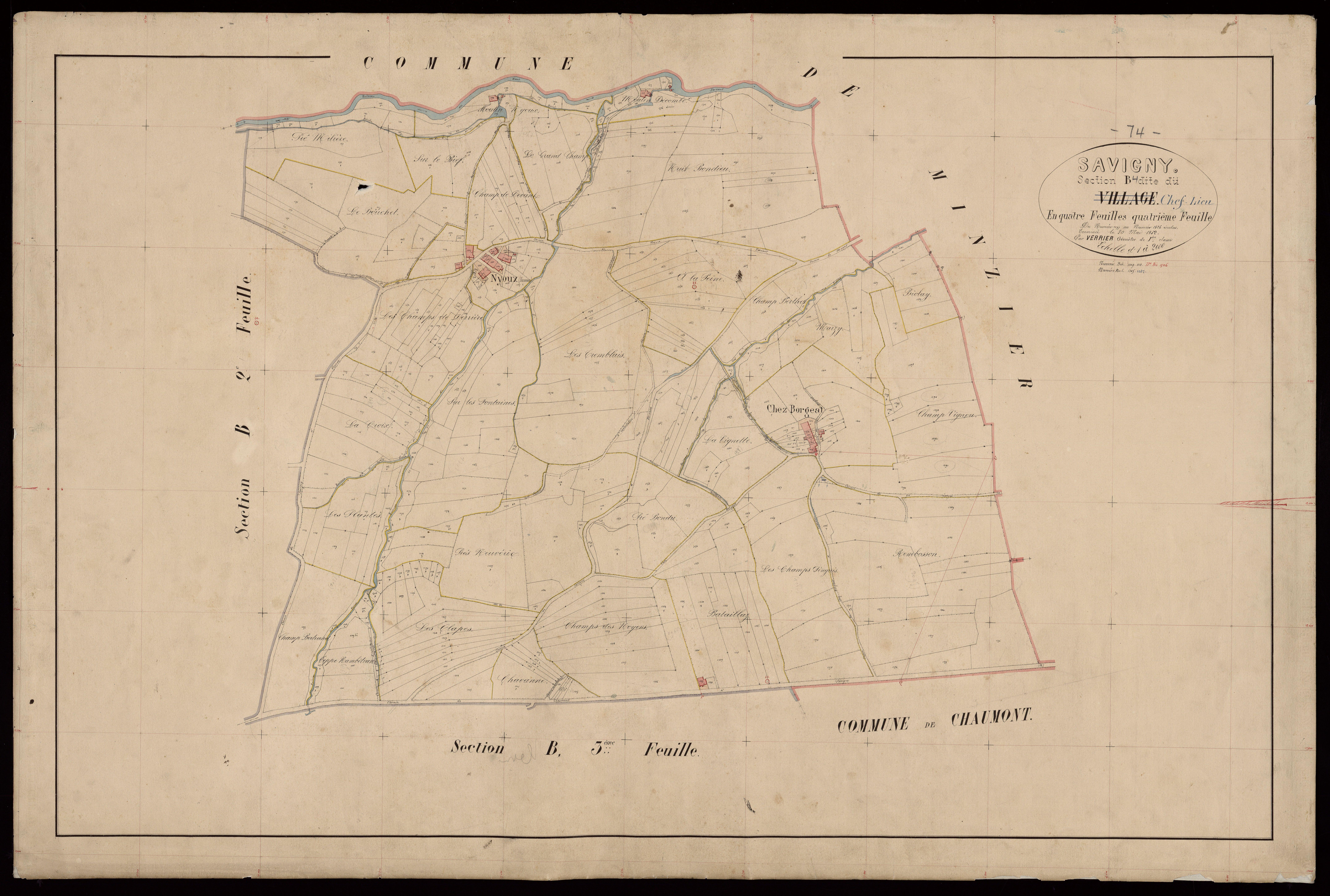 Section C : Plamont - 1872