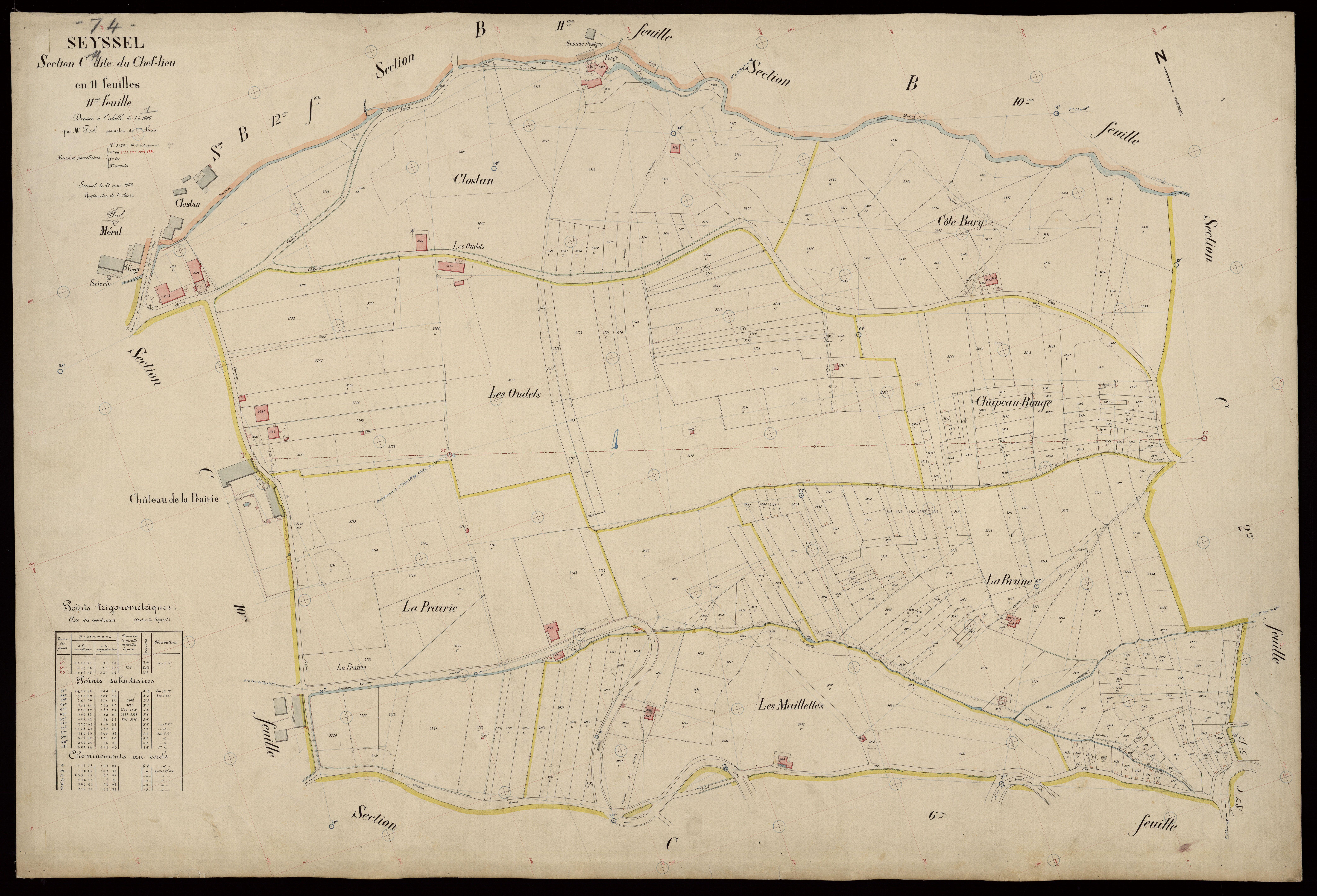 Section D : Vens - 1908