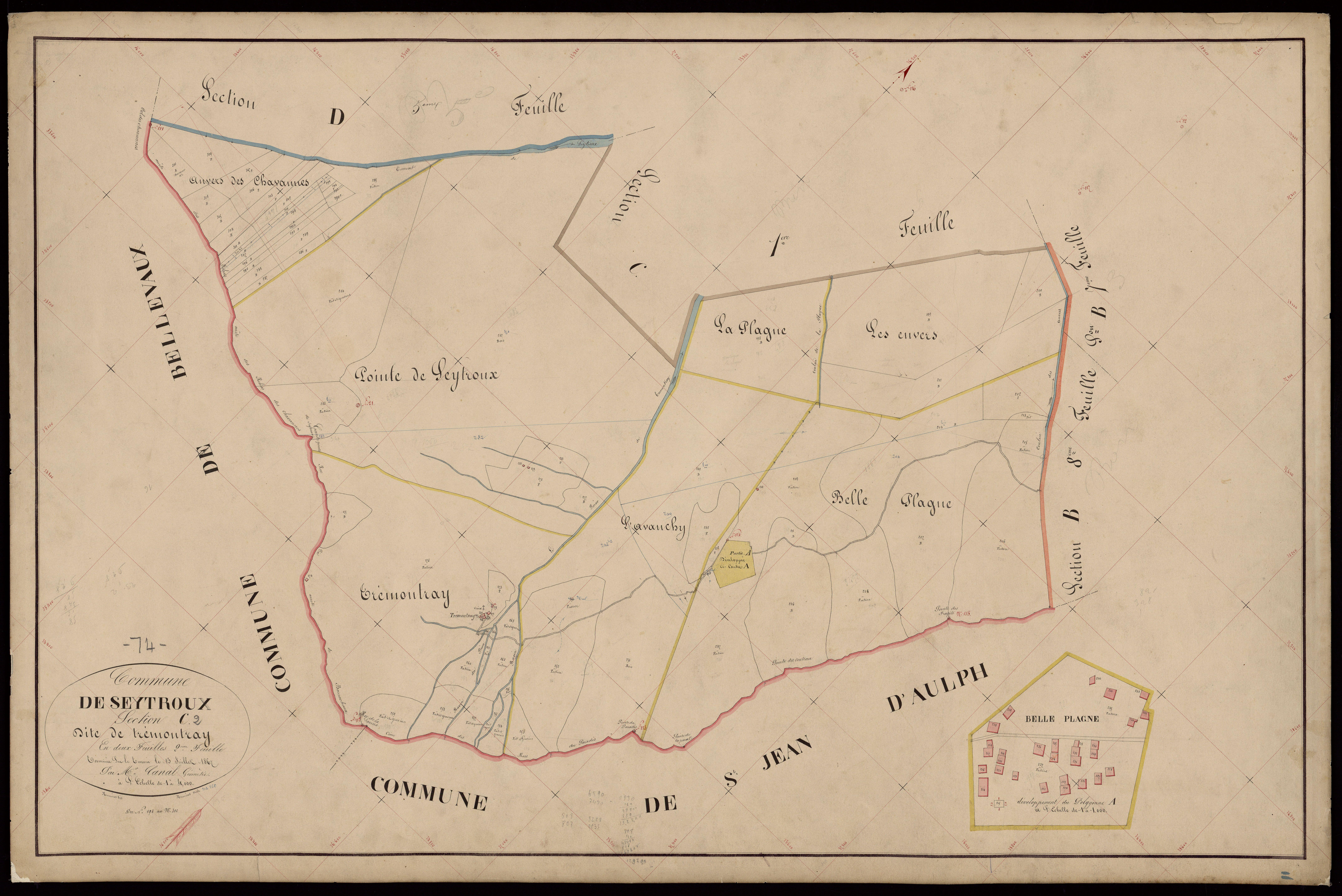 Section D : Montriond - 1867-1868