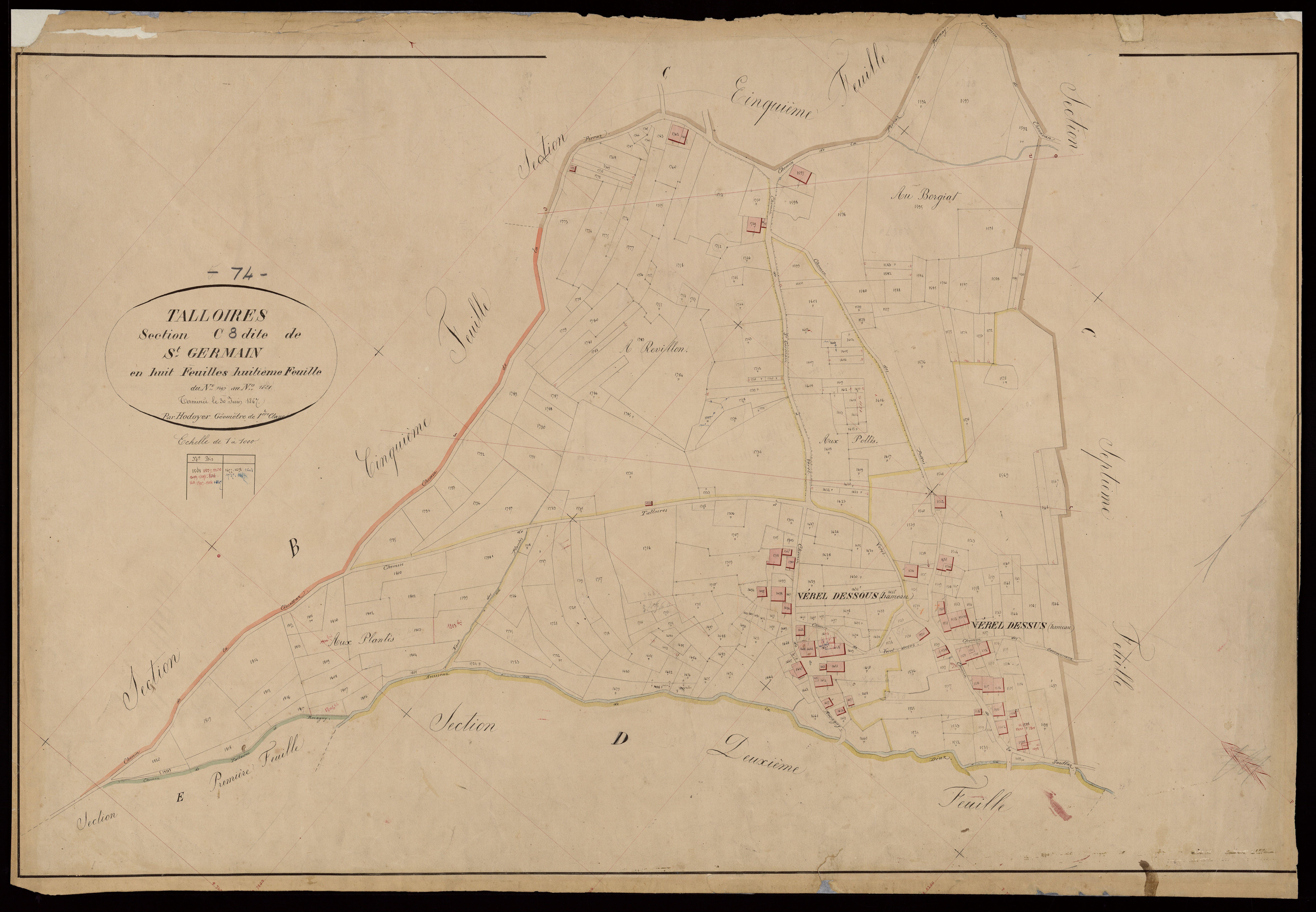Section D : La Saufaz -