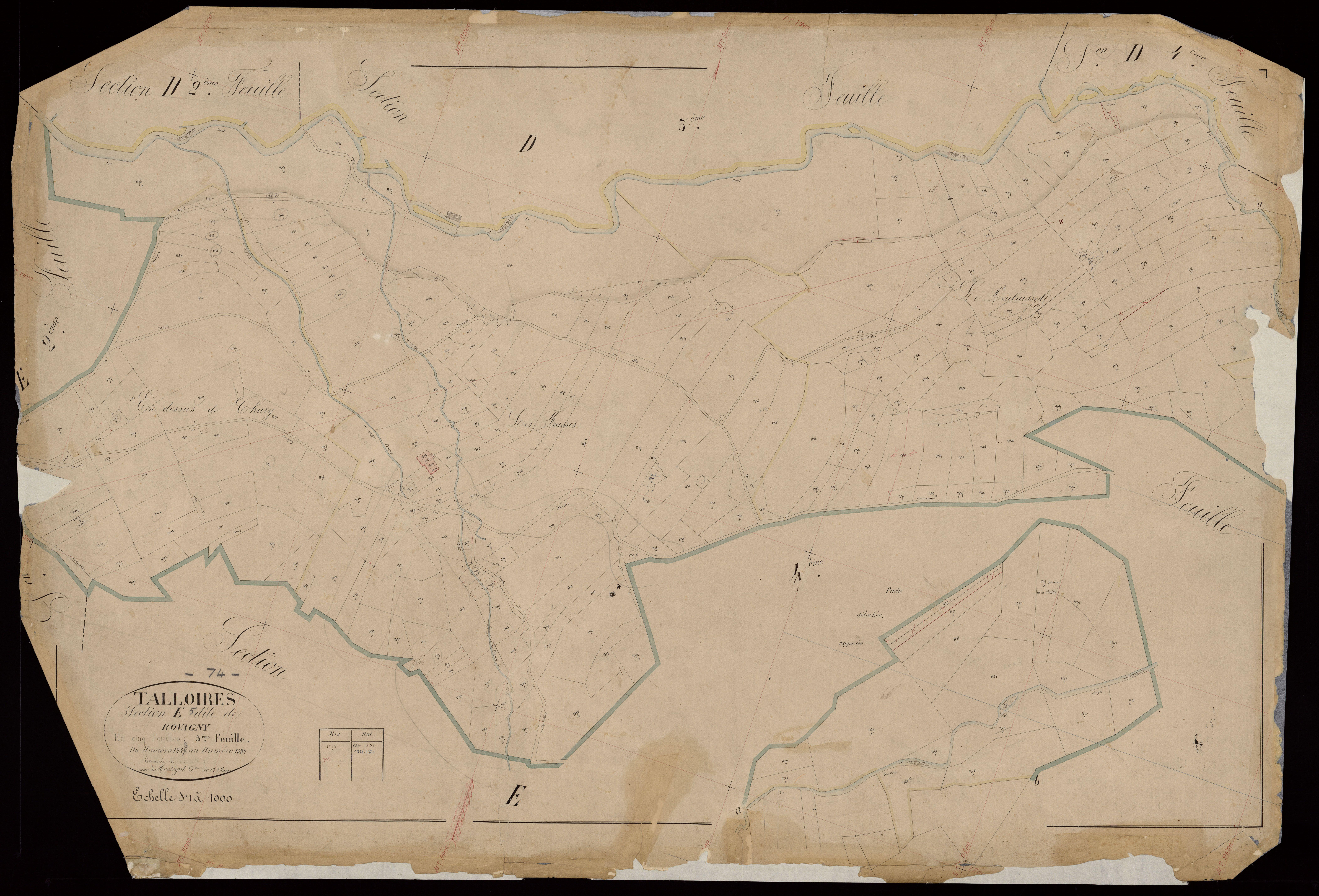 Section F : Angon - 1867