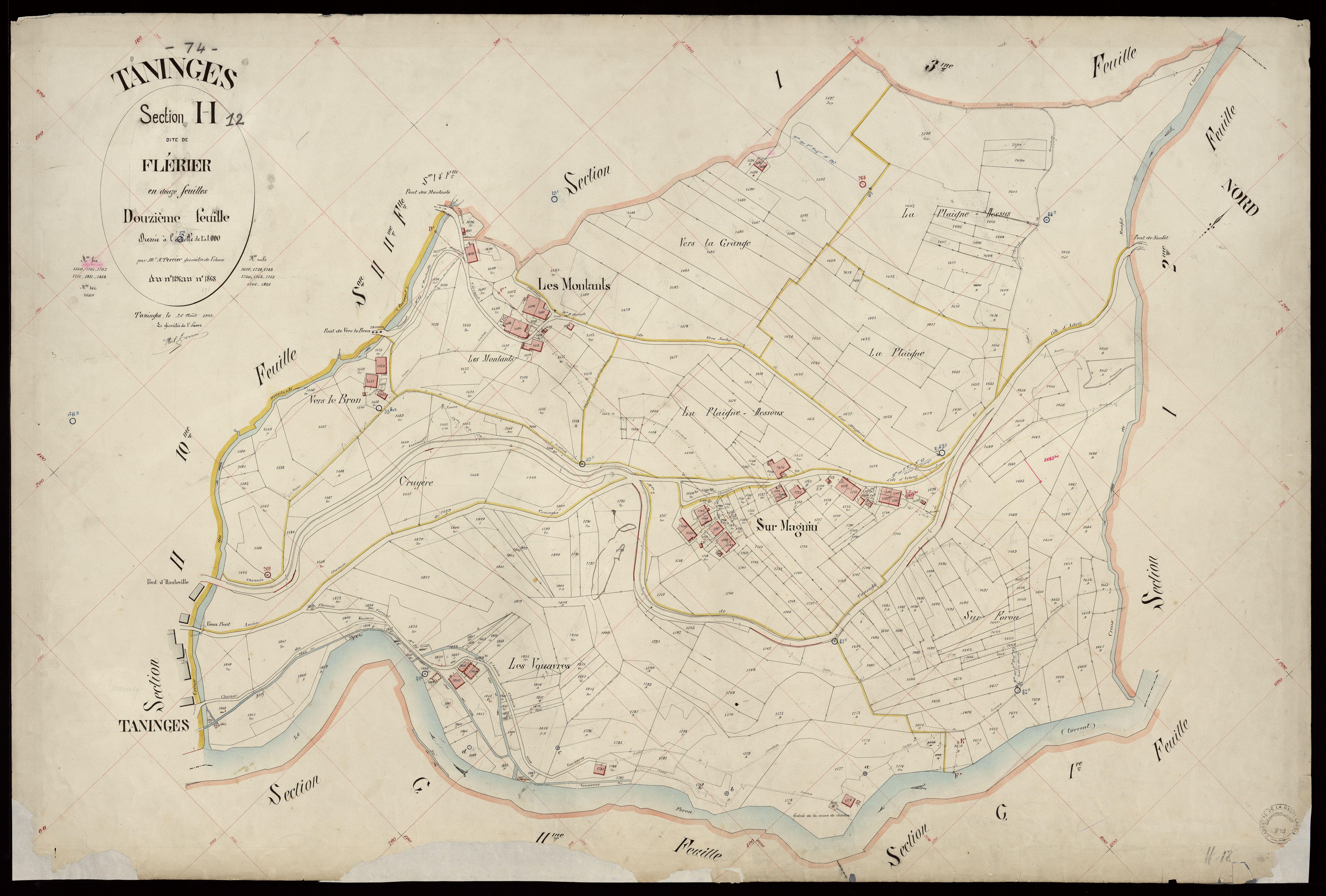 Section I : Les Bois de Marcelly - 1902