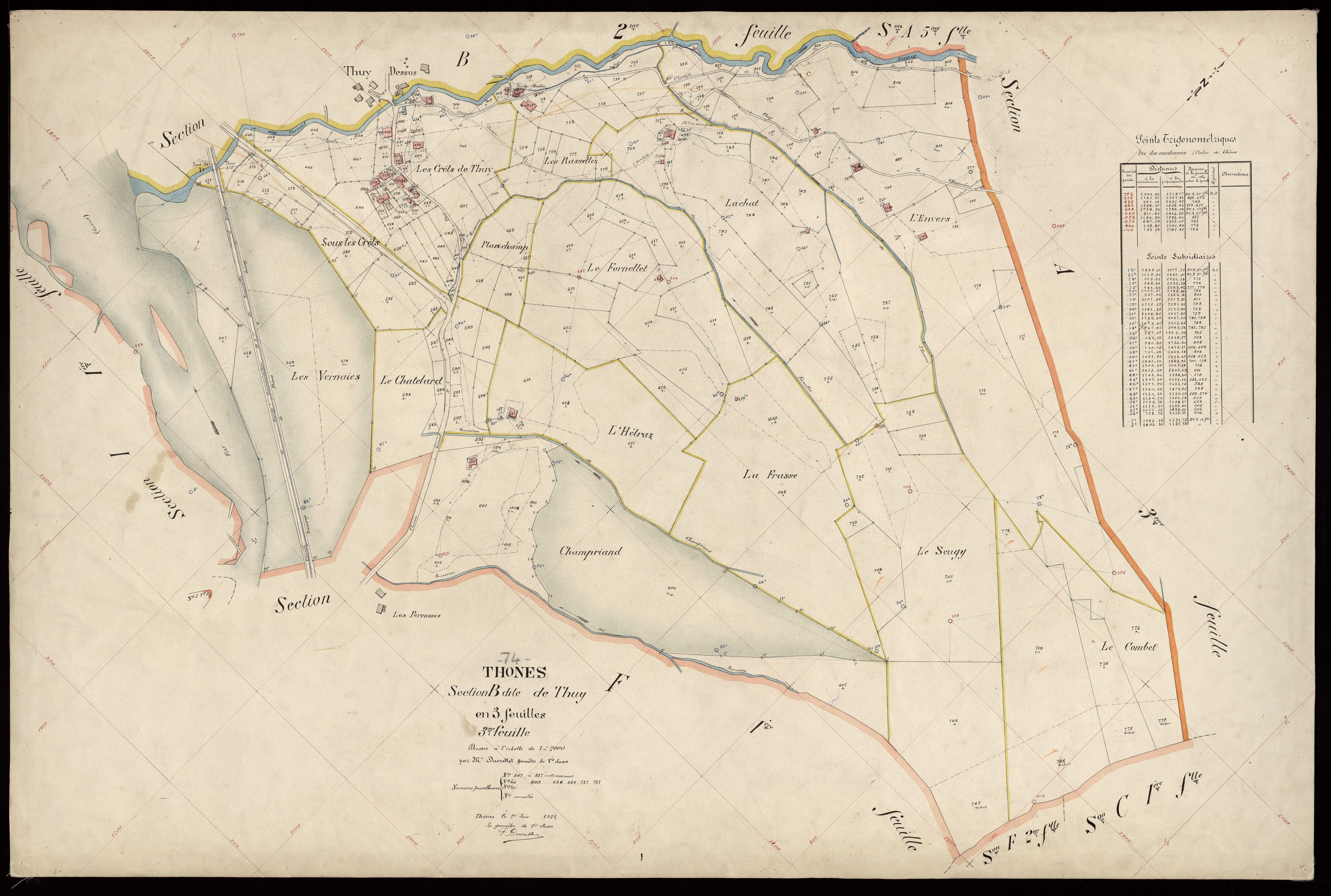 Section C : La Cour - 1925