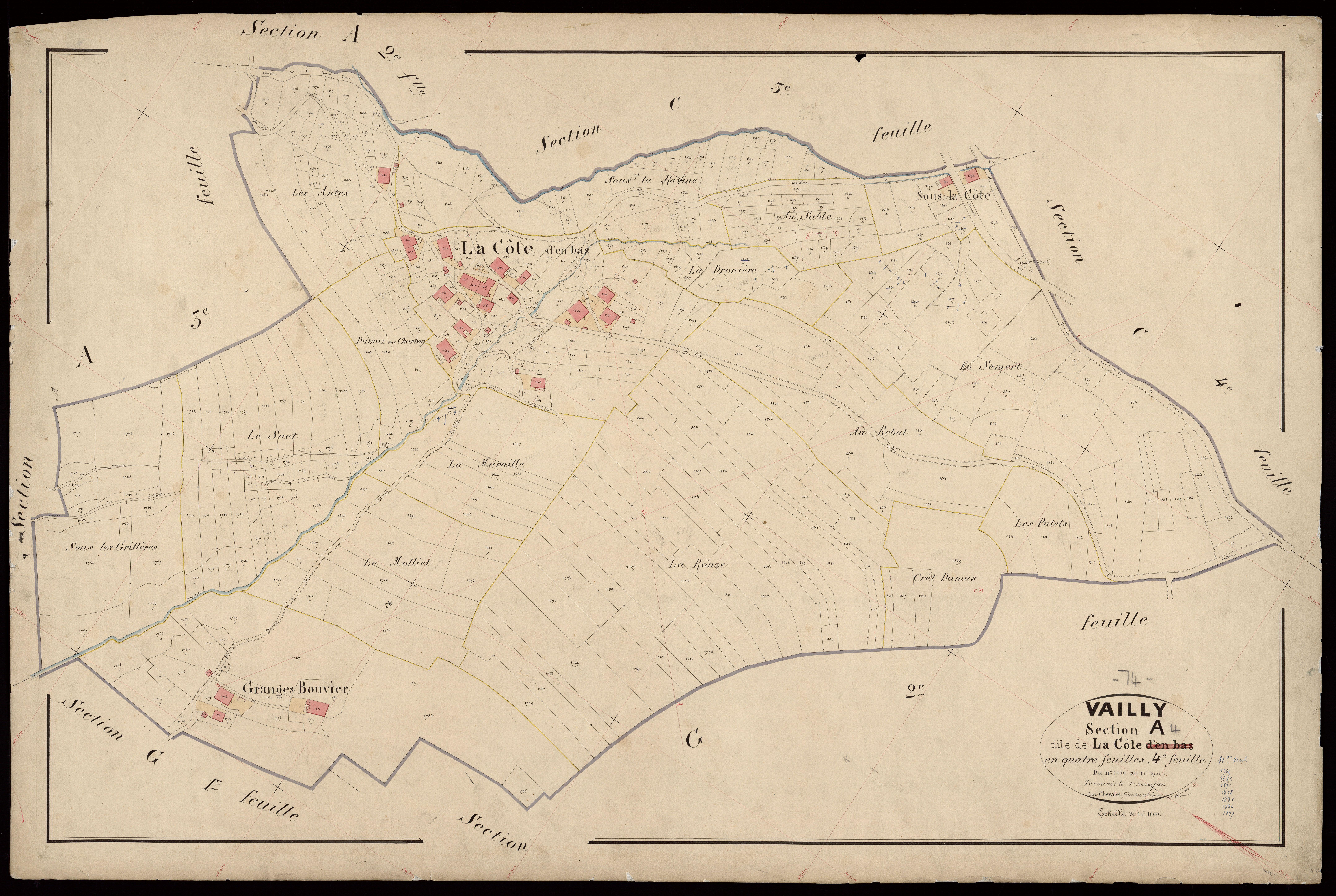Section B : Chez Marphoz - 1874