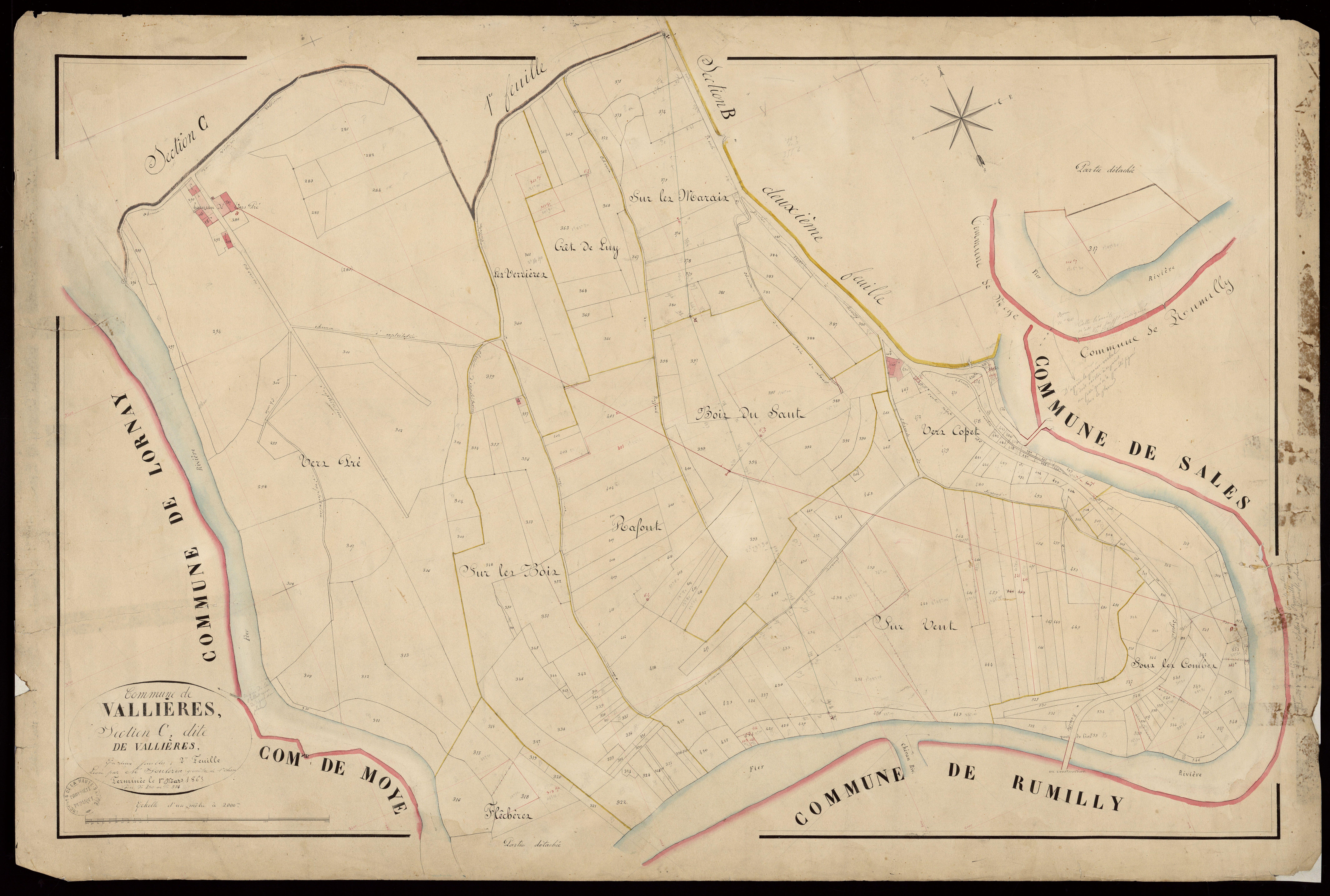 Section D : Burnel - 1863