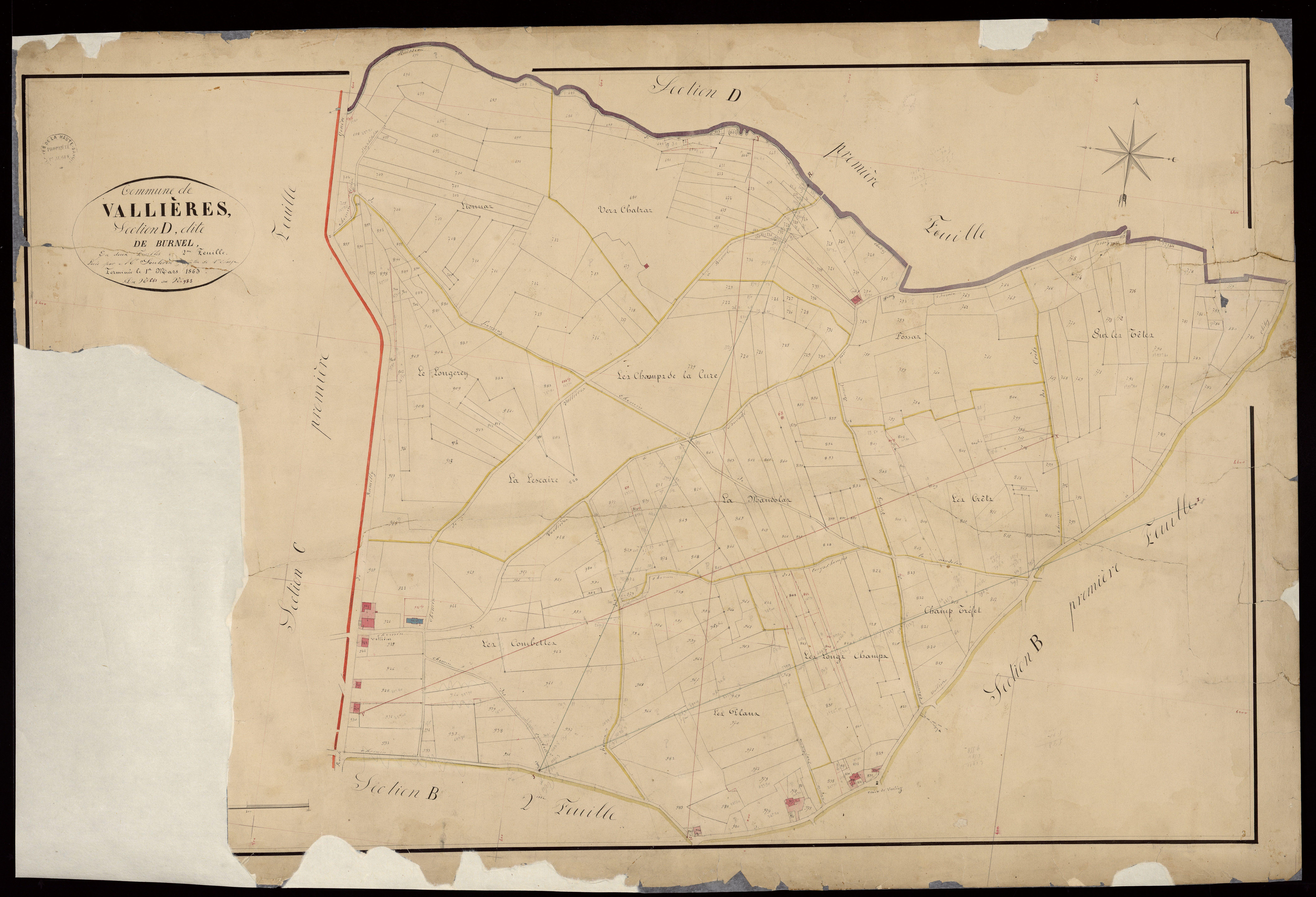 Tableau d'assemblage - Sans date