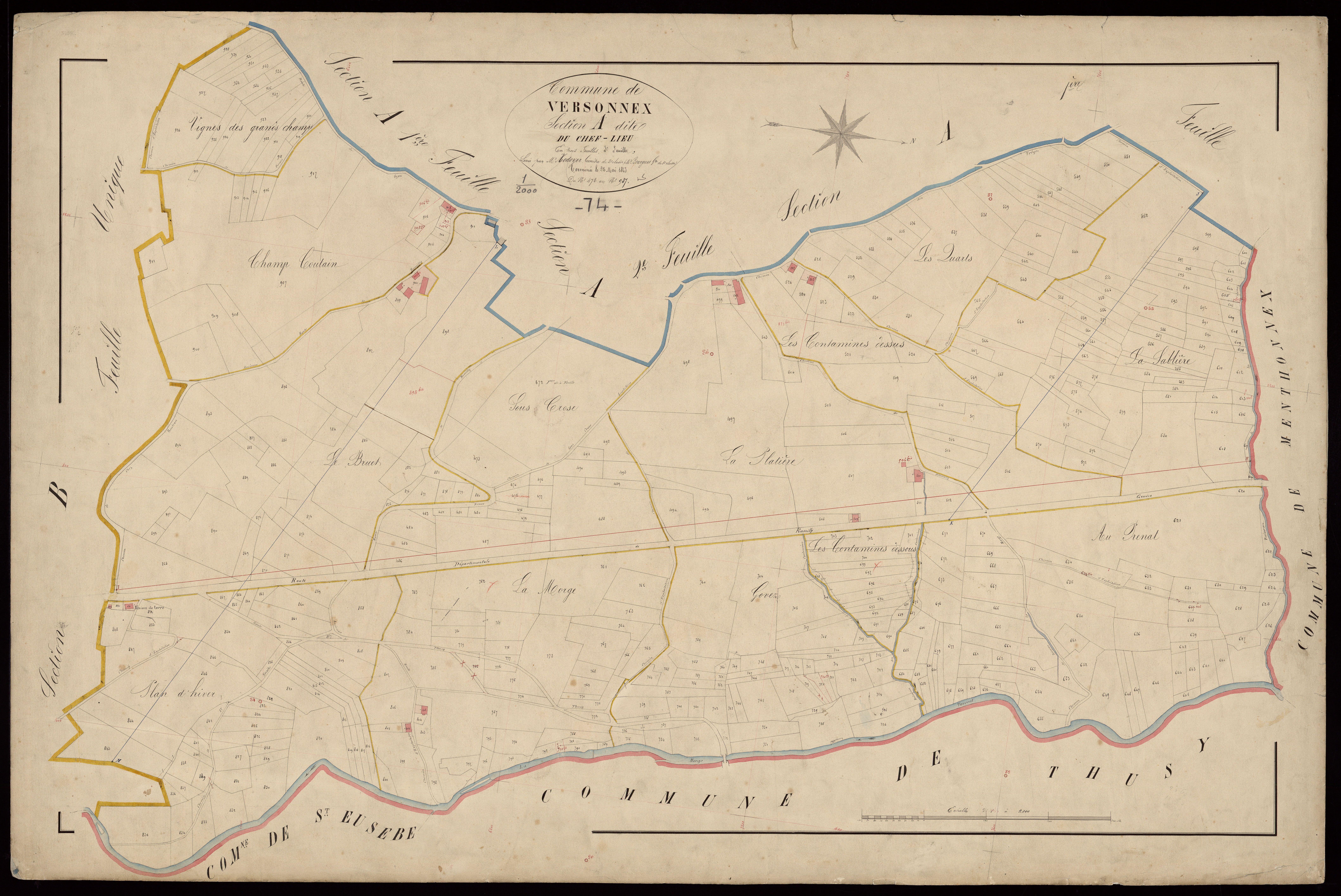 Section B : Piraco - 1863