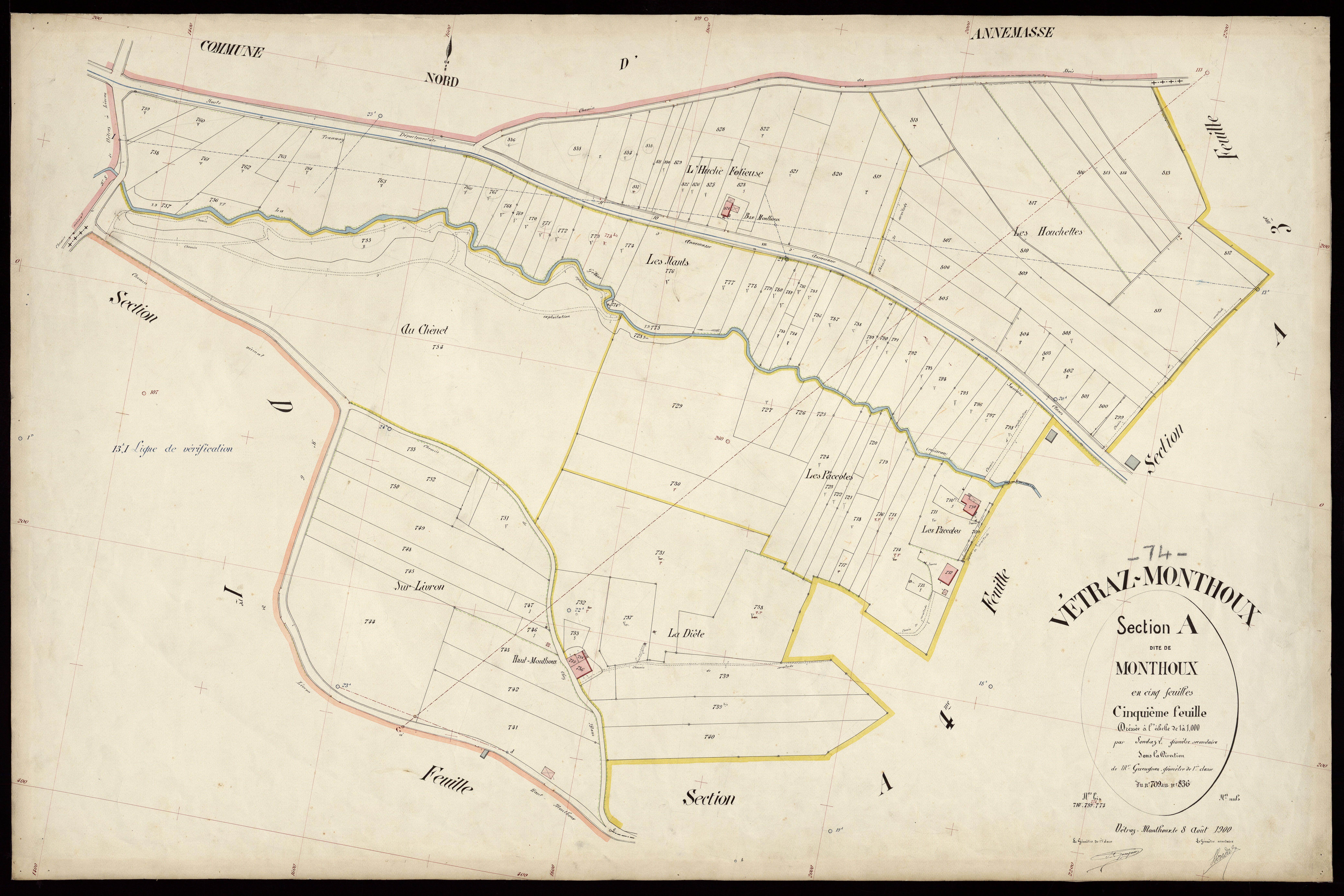 Section B : Corly - 1900