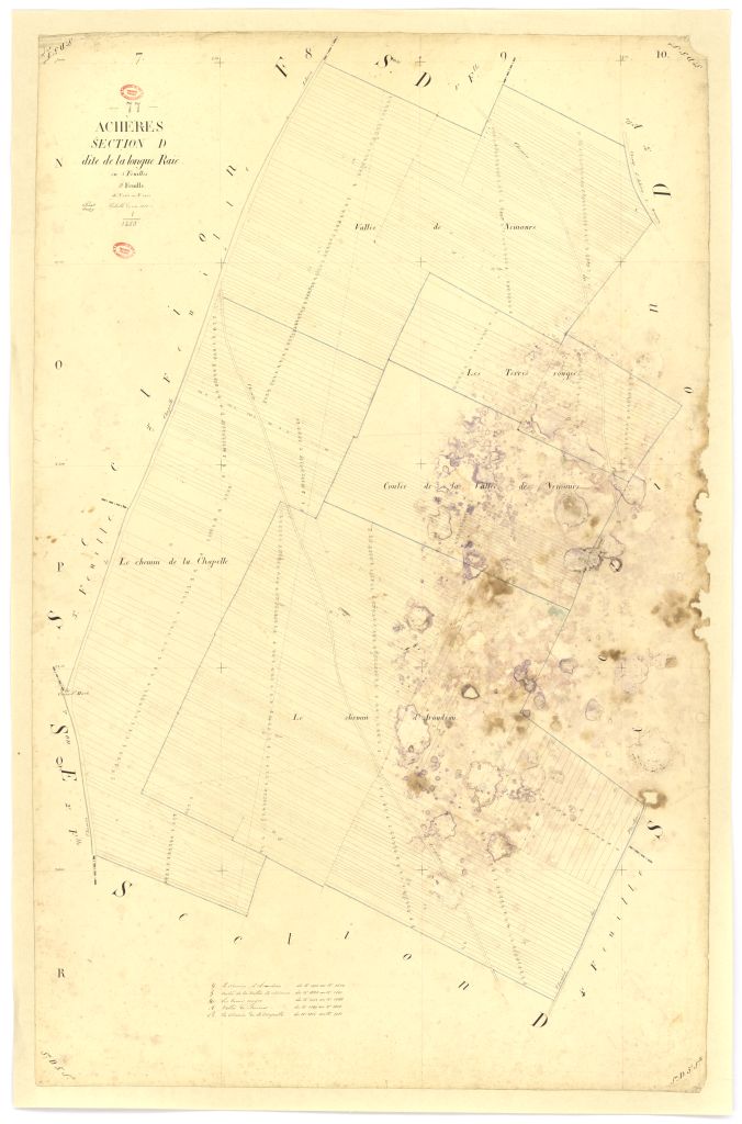 Section D dite de la Longue-Raie, en 5 feuilles, 5eme feuille