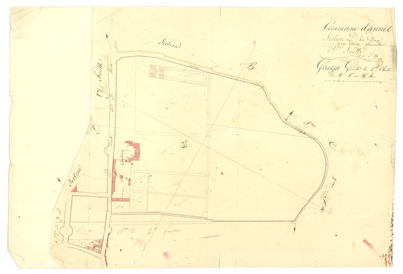 minute, section D, 1ere feuille
