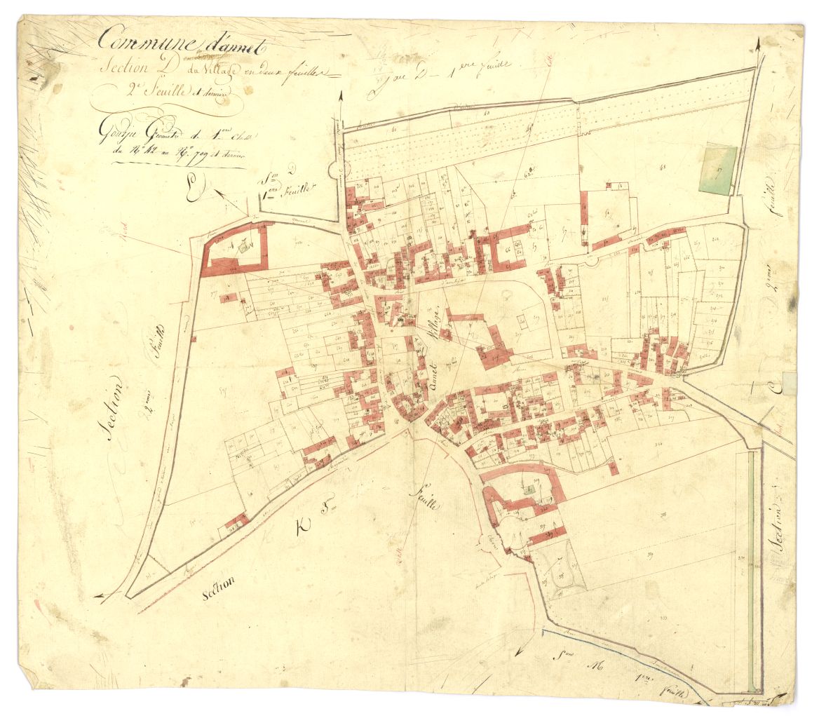 minute, section D, 2eme feuille