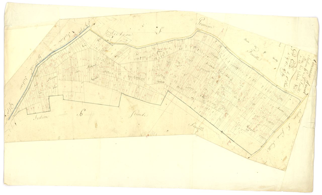 minute, section H, 1ere feuille