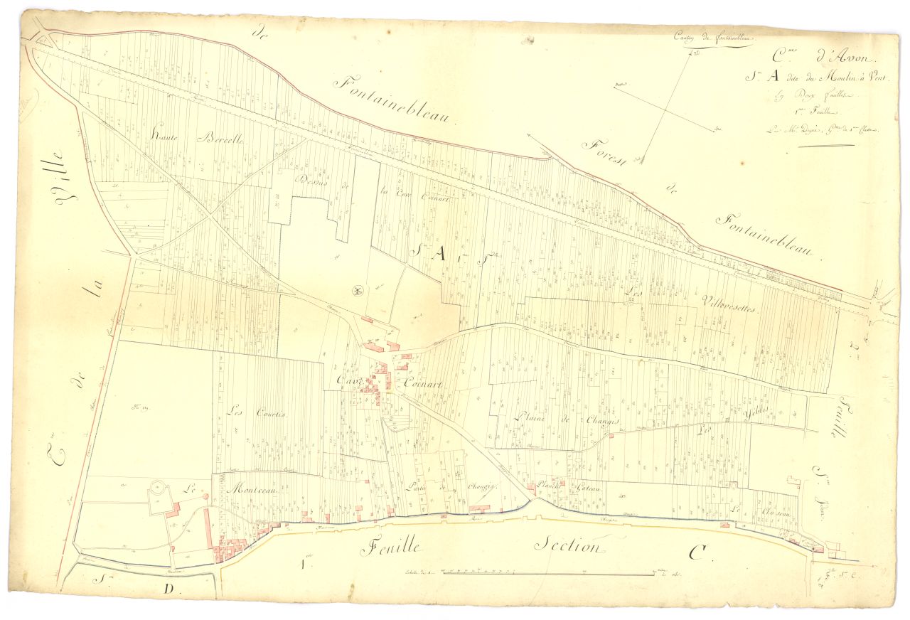 copie, section A, 1ere feuille