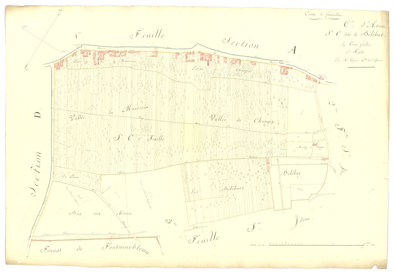 copie, section C, 1ere feuille
