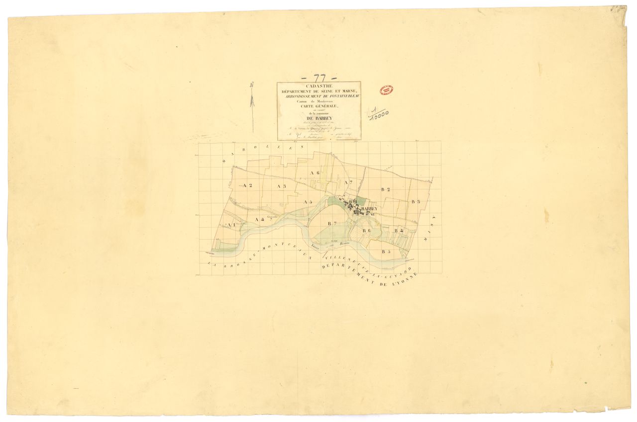 Tableau d'assemblage, 2 sections