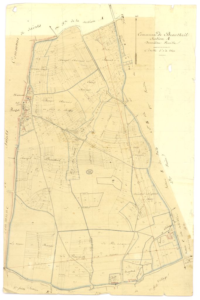 minute, section A, 2eme feuille