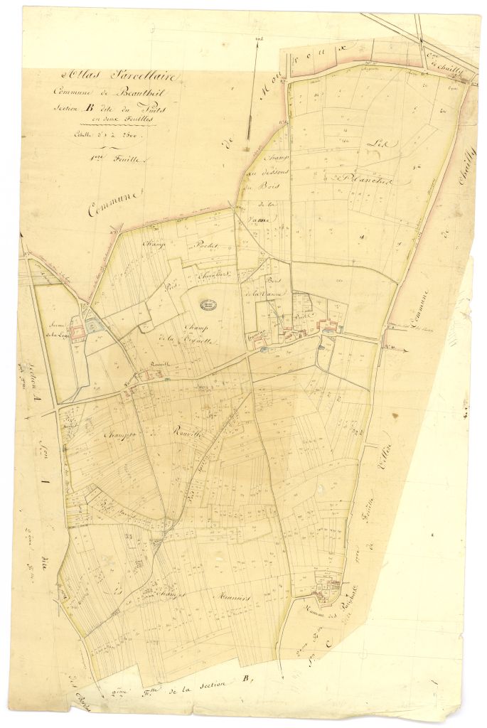 minute, section B, 1ere feuille