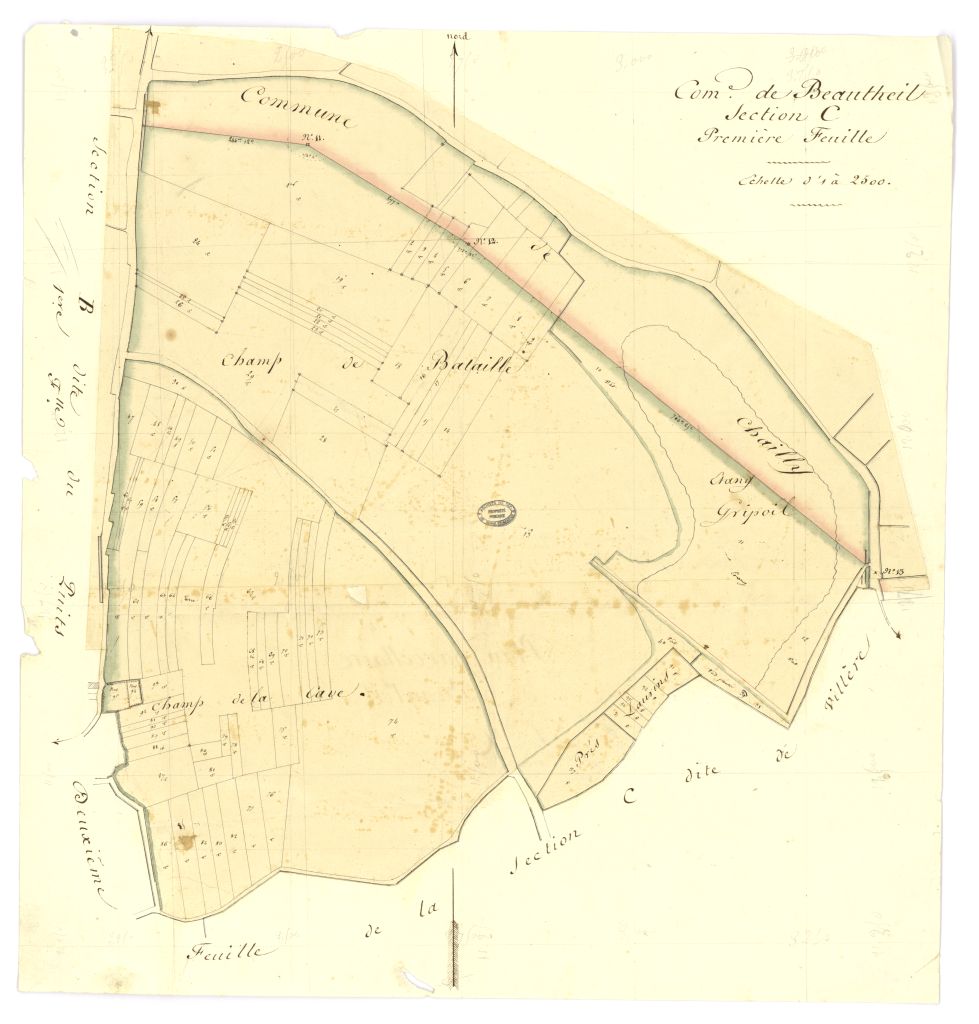 minute, section C, 1ere feuille