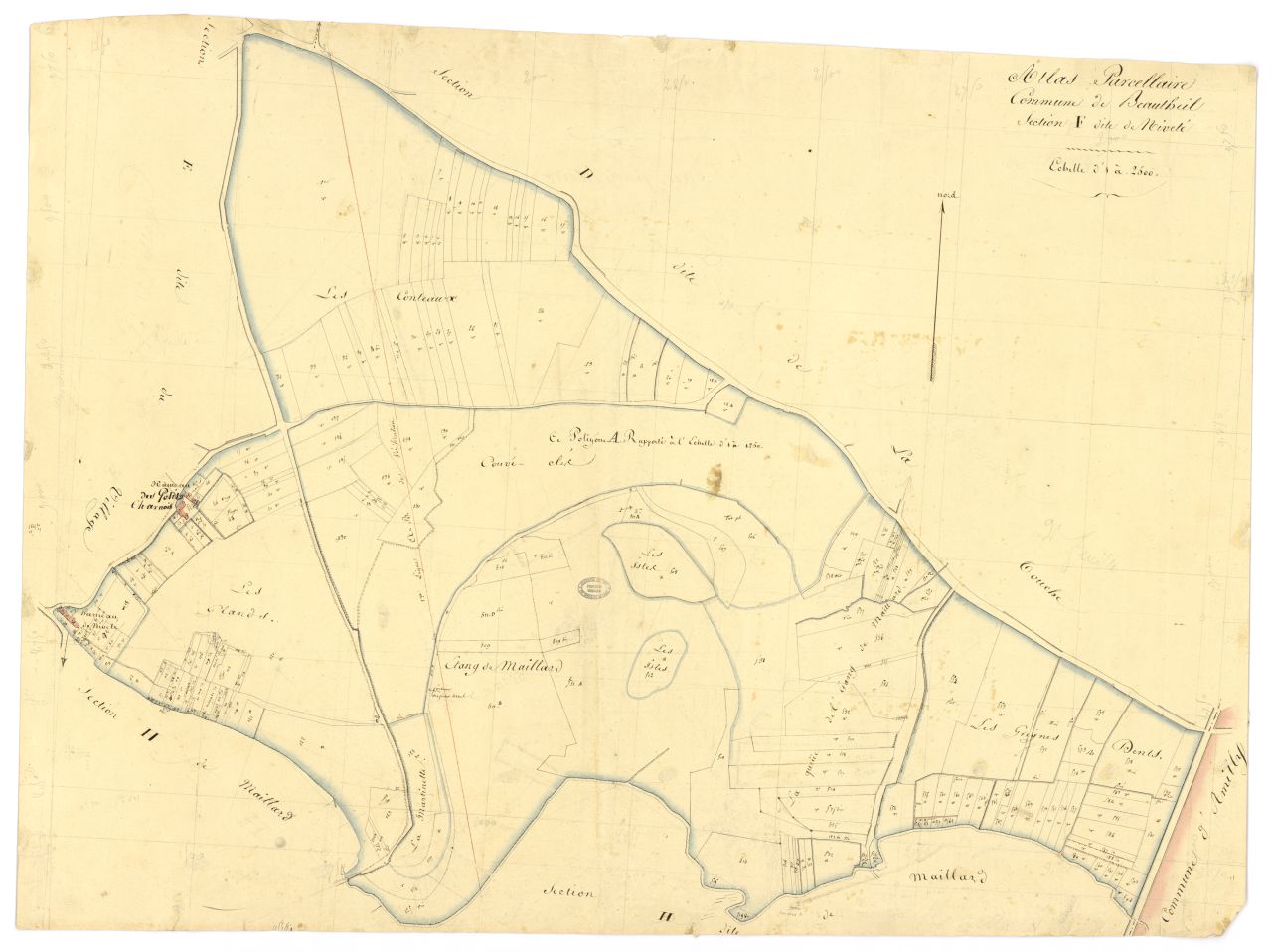 minute, section F, 1ere feuille