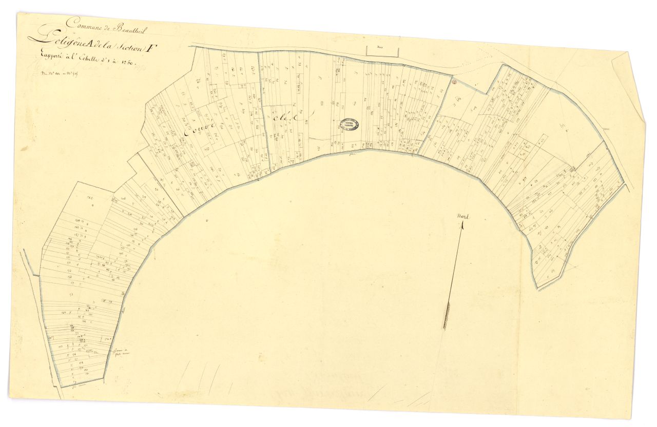 minute, section F, 2eme feuille