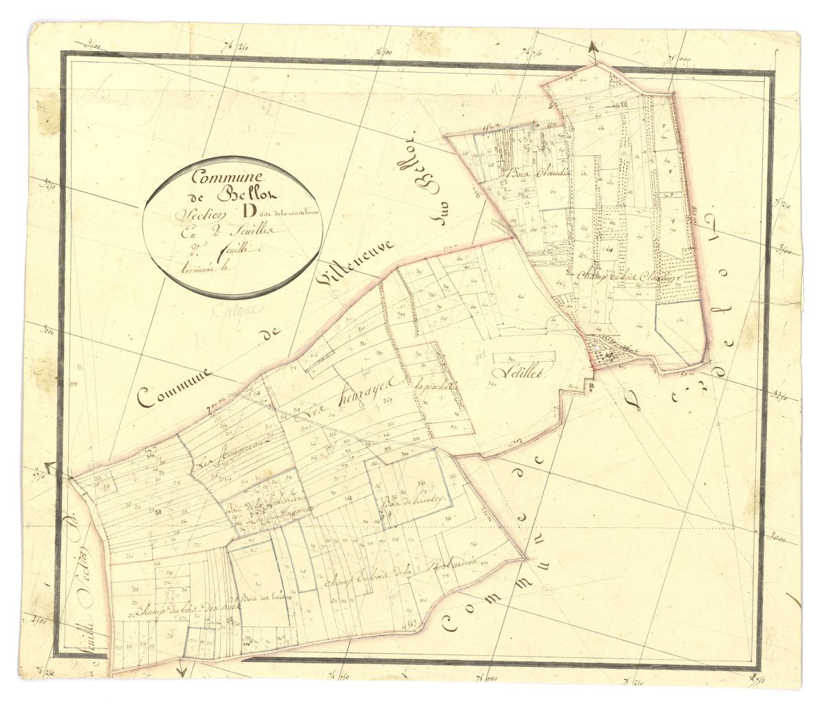 minute, section D, 2eme feuille
