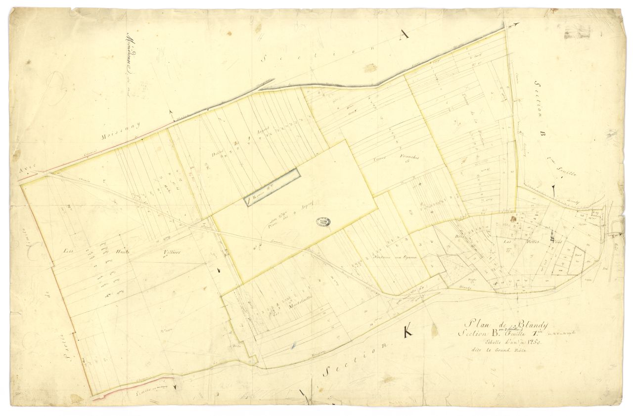 minute, section B, 1ere feuille