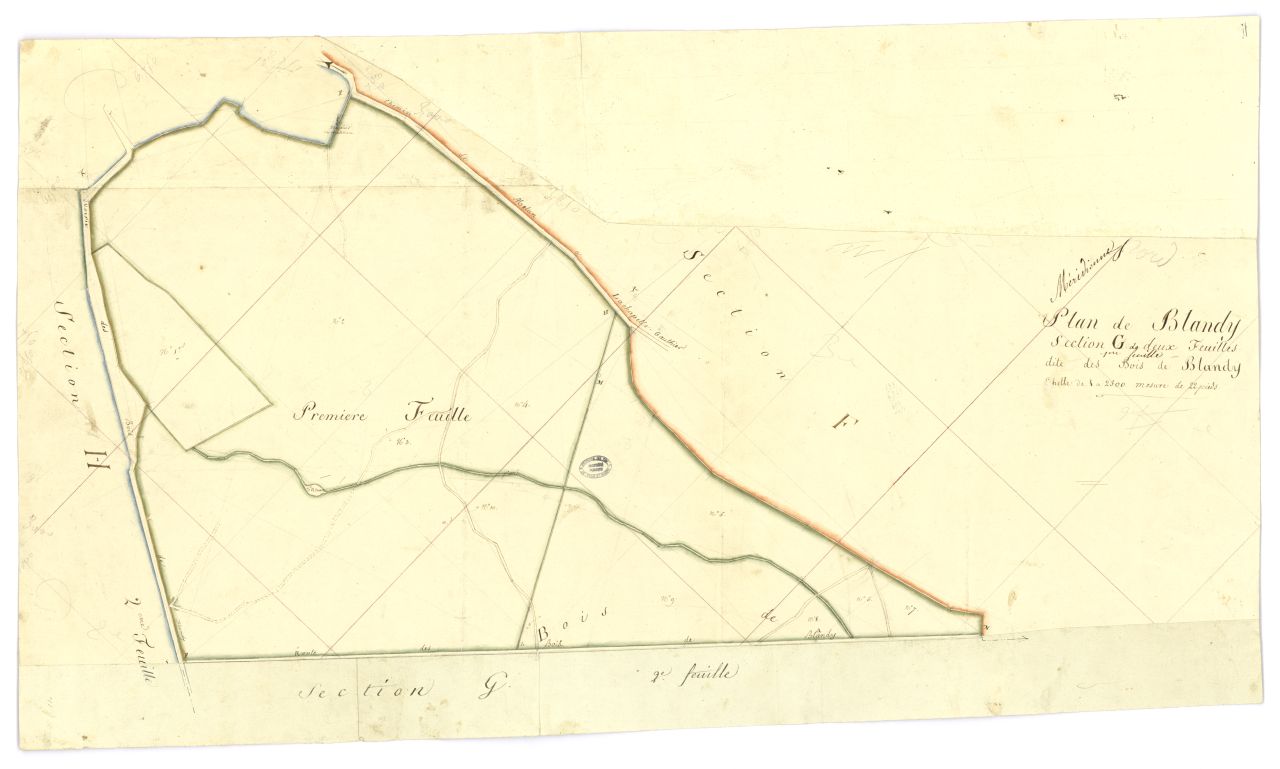 minute, section G, 1ere feuille