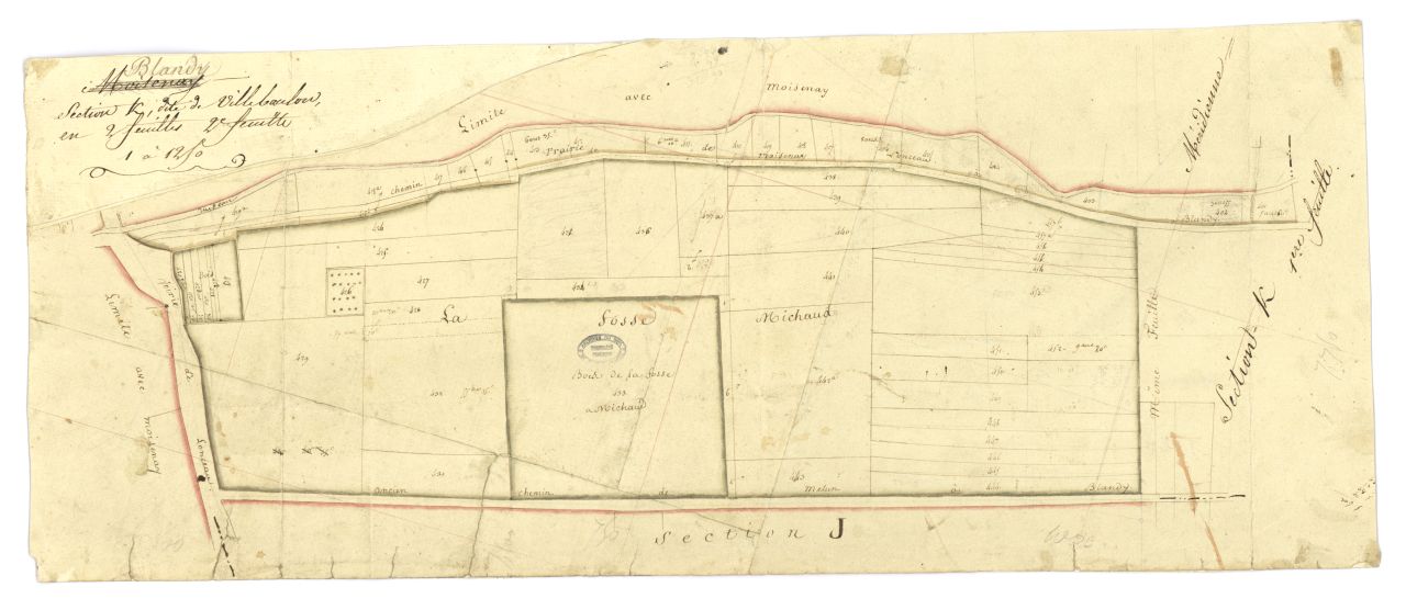 minute, section K, 2eme feuille