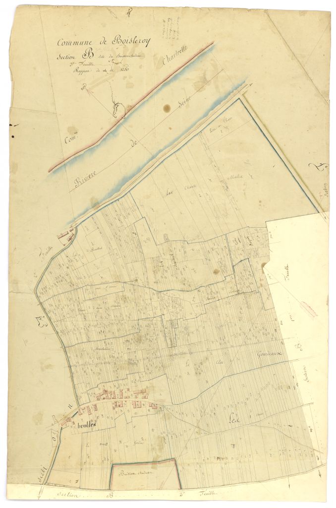 minute, section B, 3eme feuille