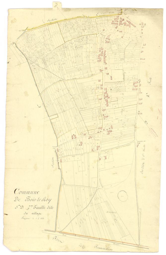minute, section D, 3eme feuille