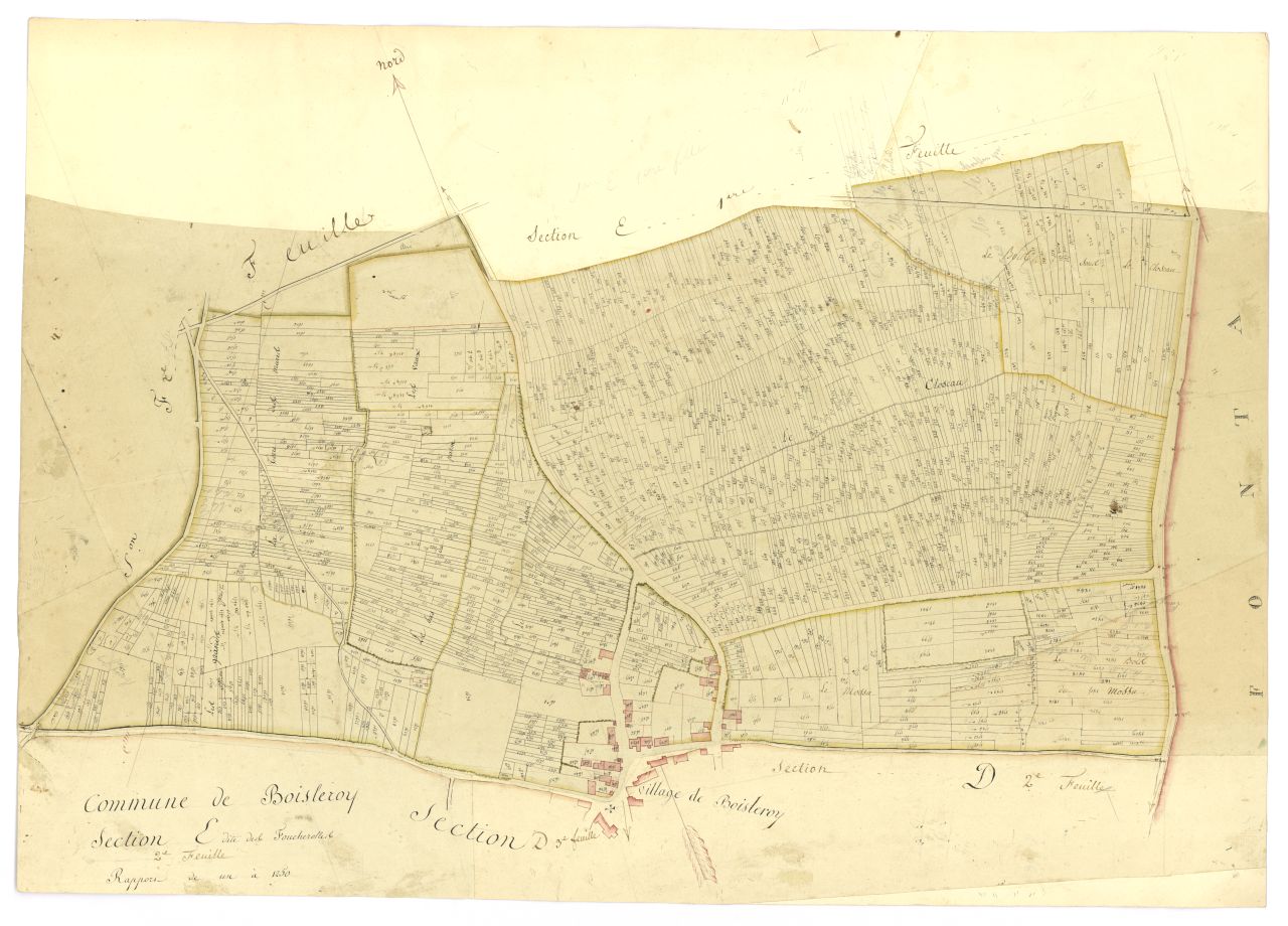 minute, section E, 2eme feuille