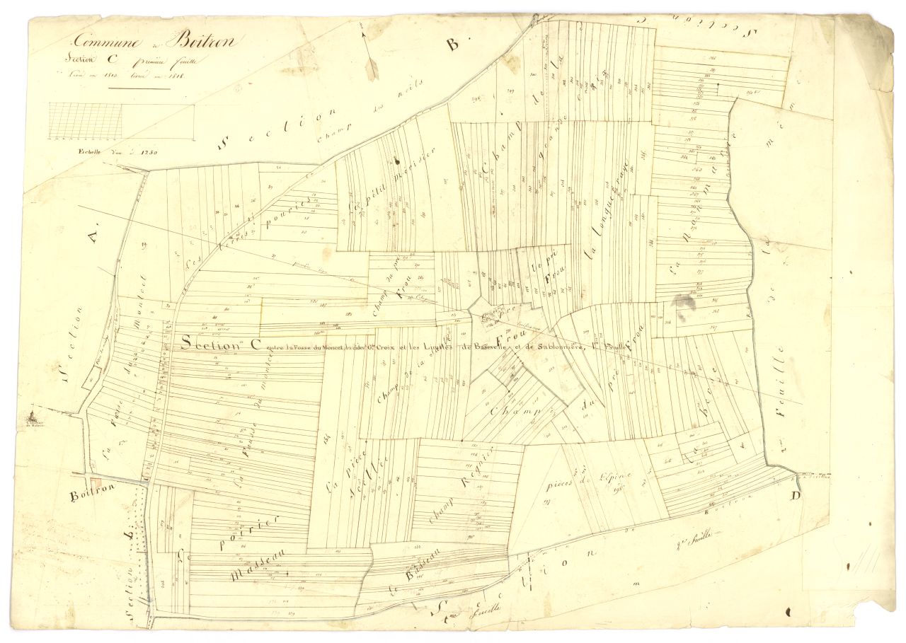 minute, section C, 1ere feuille