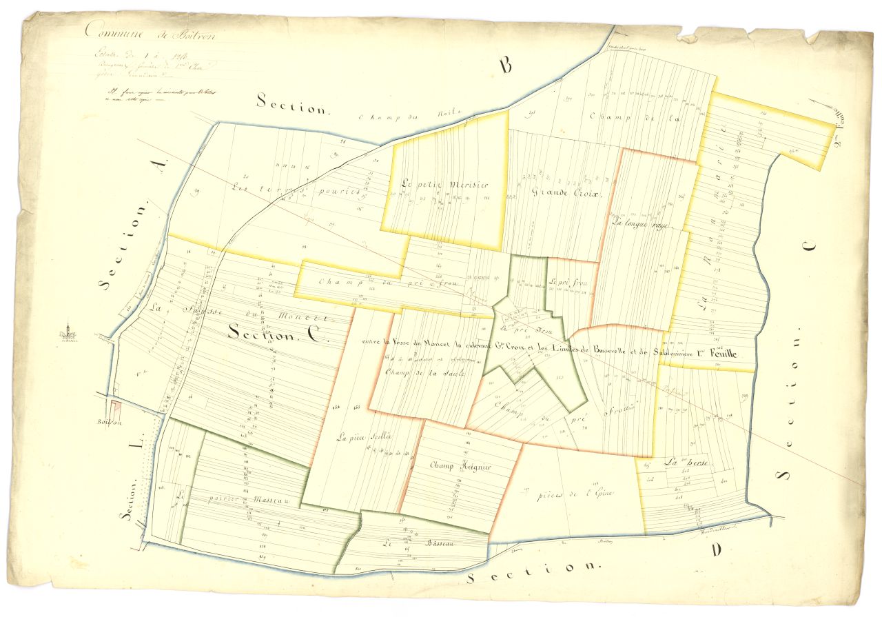 copie, section C, 1ere feuille