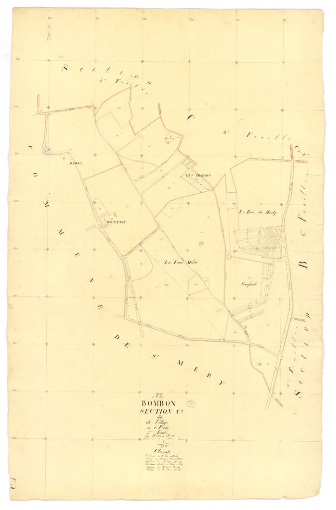 Section C dite du Village, en 6 feuilles, 5eme feuille
