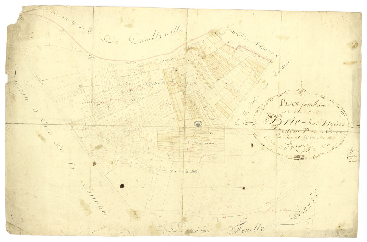 minute, section P, 1ere feuille