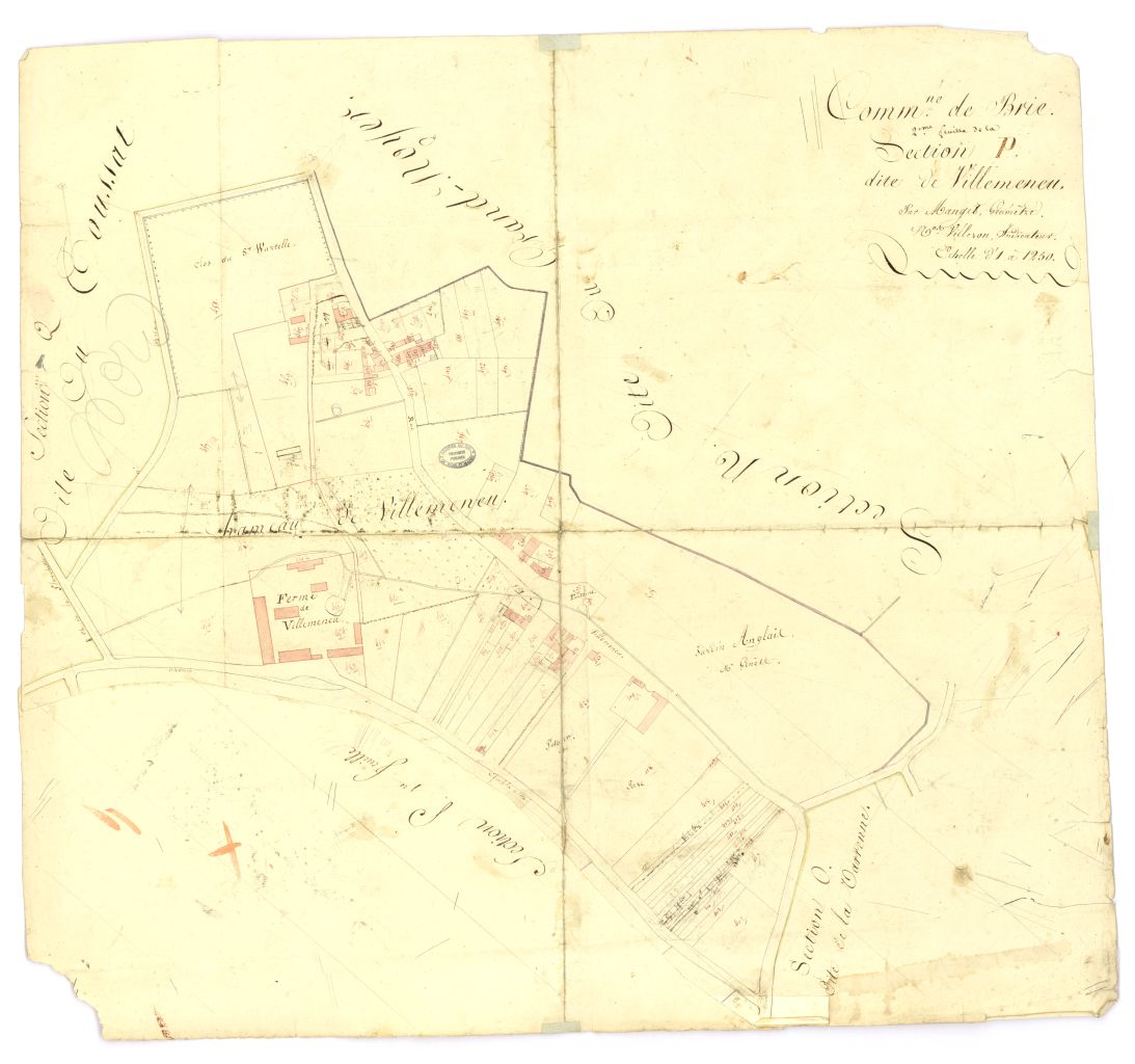 minute, section P, 2eme feuille