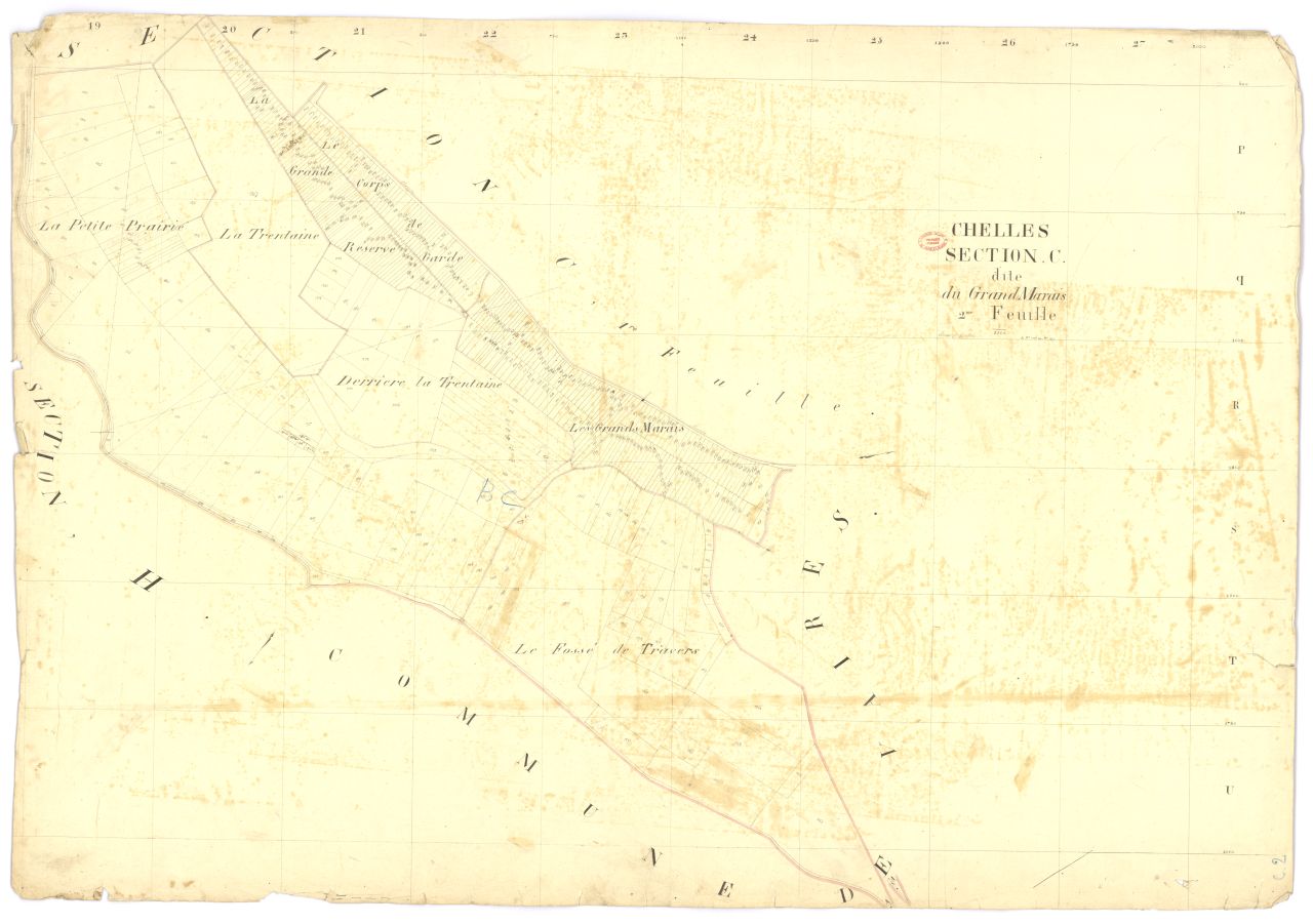 Section C dite du Grand-Marais, en 2 feuilles, 2eme feuille