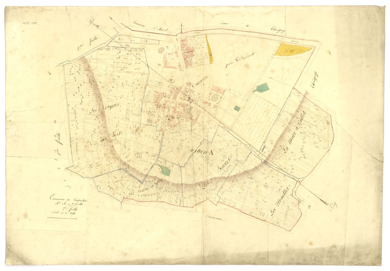 minute, section A, 2eme feuille