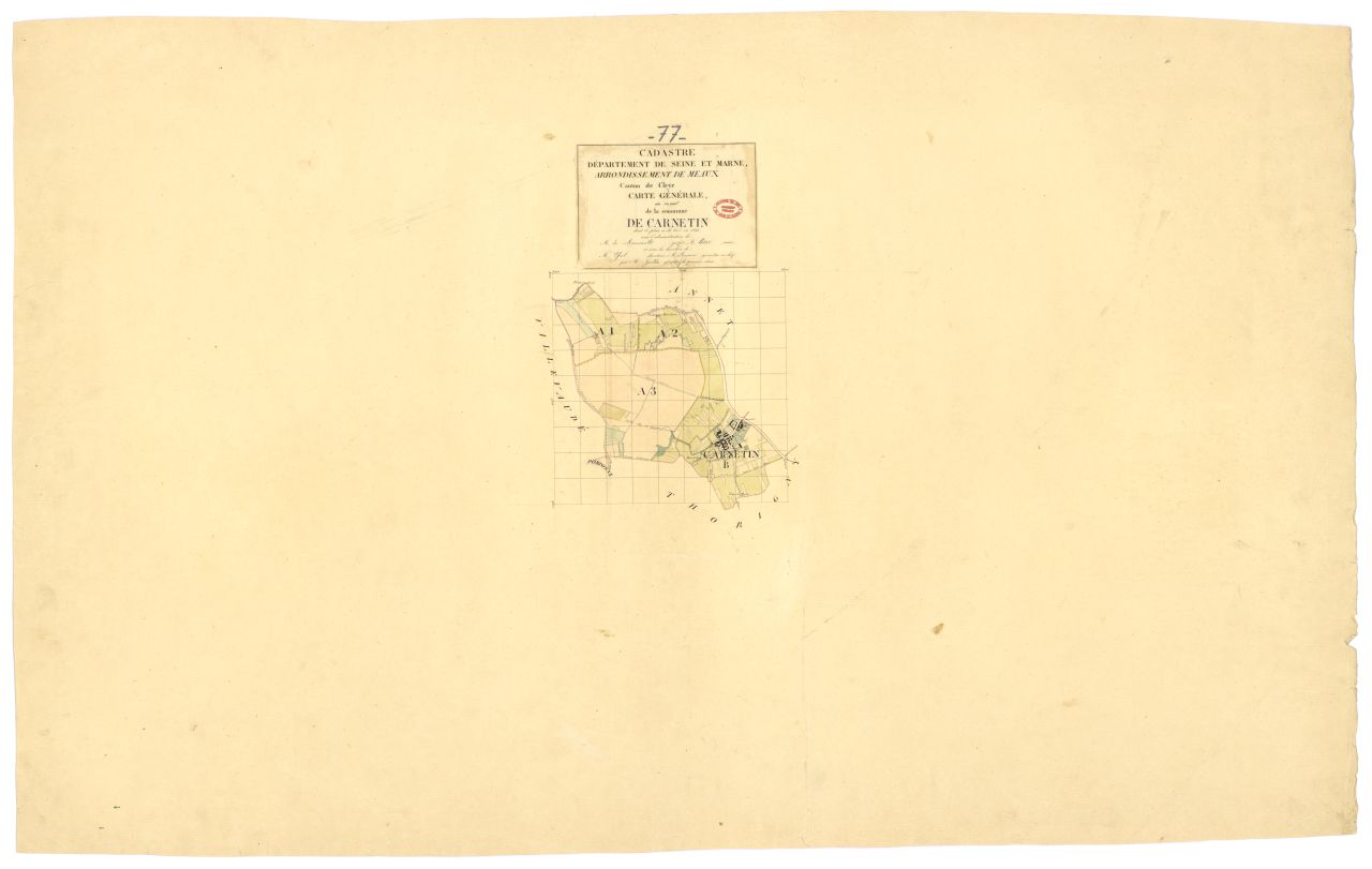 Tableau d'assemblage, 2 sections
