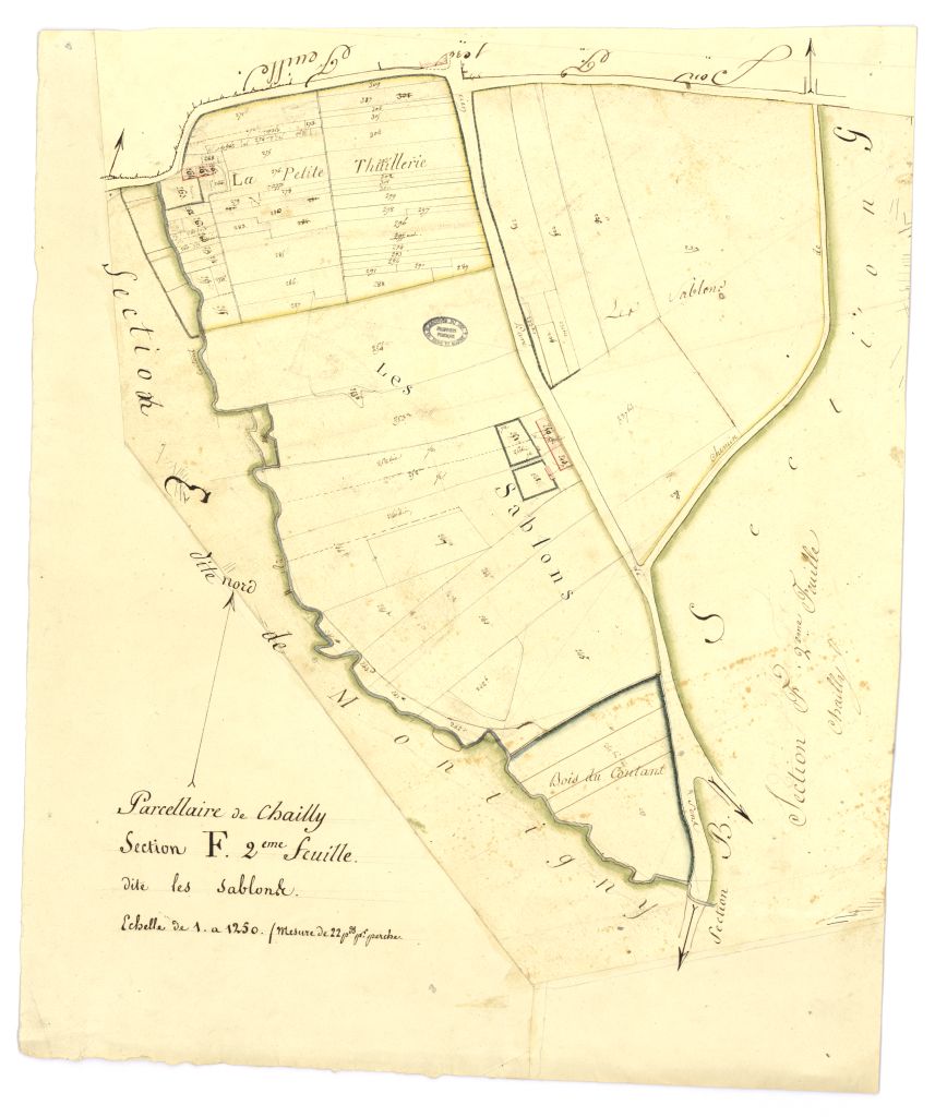 minute, section F, 2eme feuille