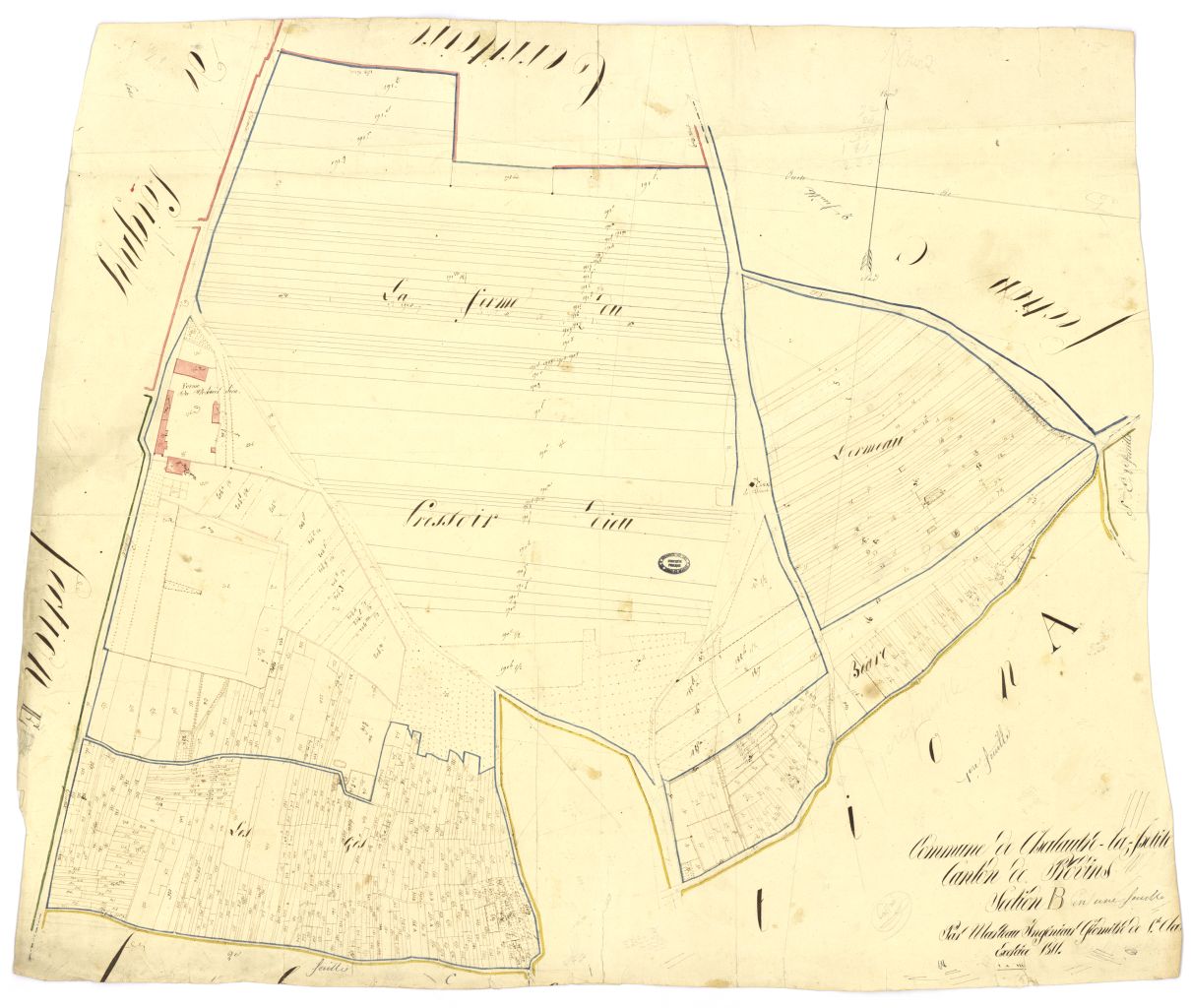 minute, section B, 1ere feuille