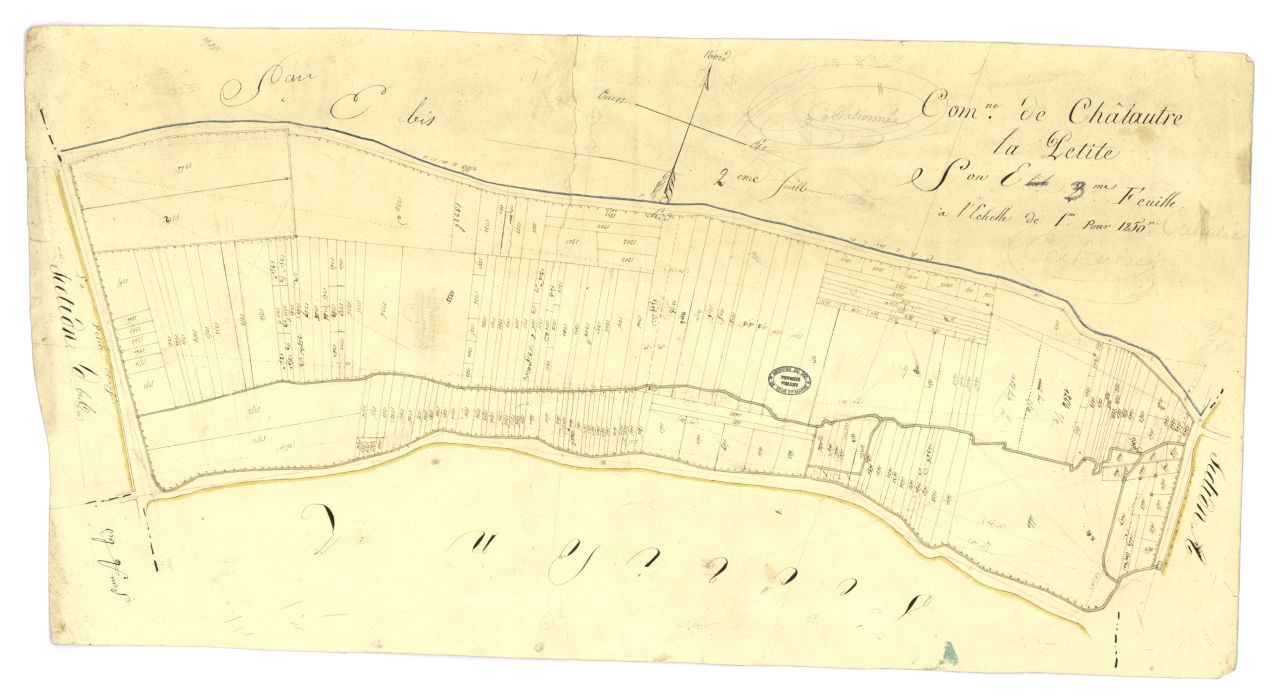 minute, section E, 3eme feuille