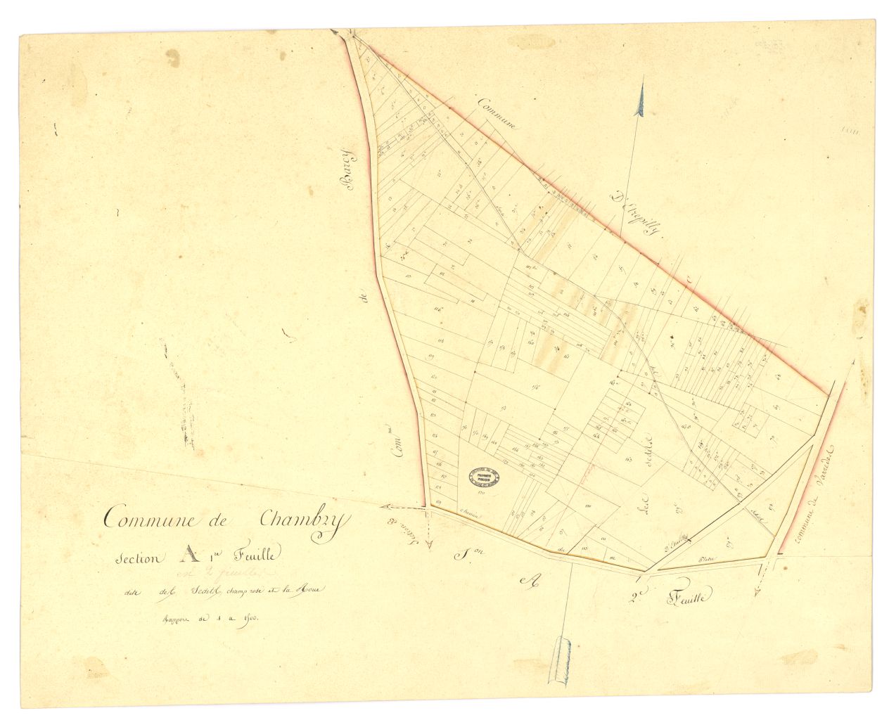 copie, section A, 1ere feuille