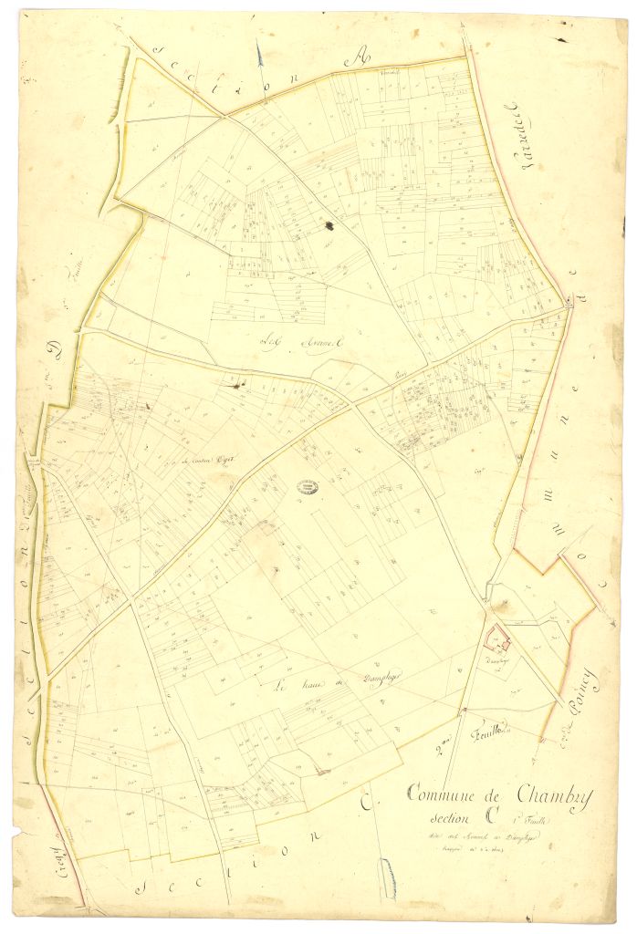copie, section C, 1ere feuille