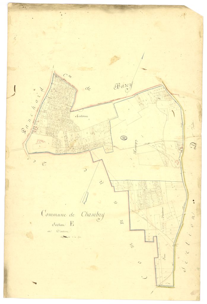 copie, section E